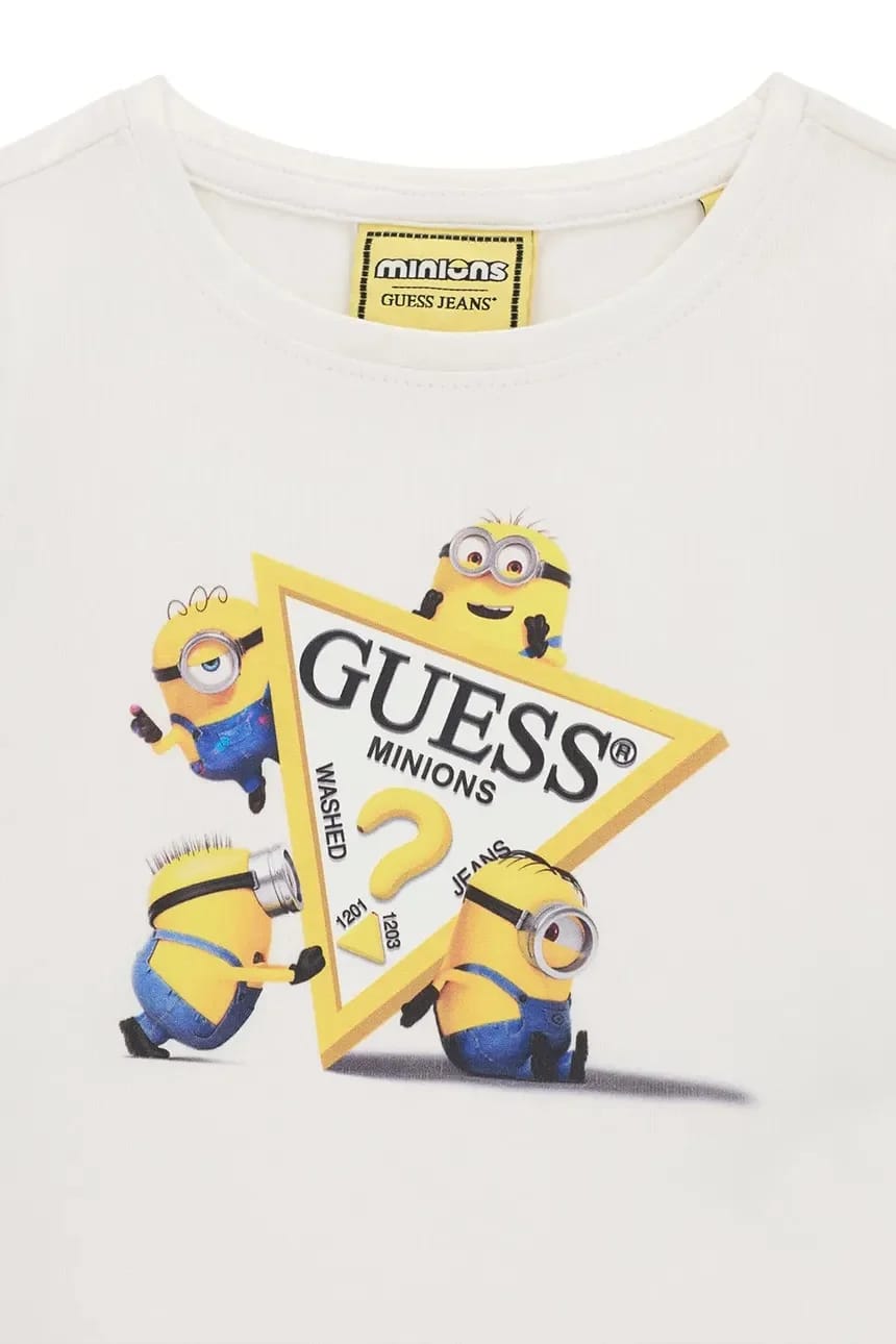 Детская хлопковая футболка GJ X MINIONS - фото 3