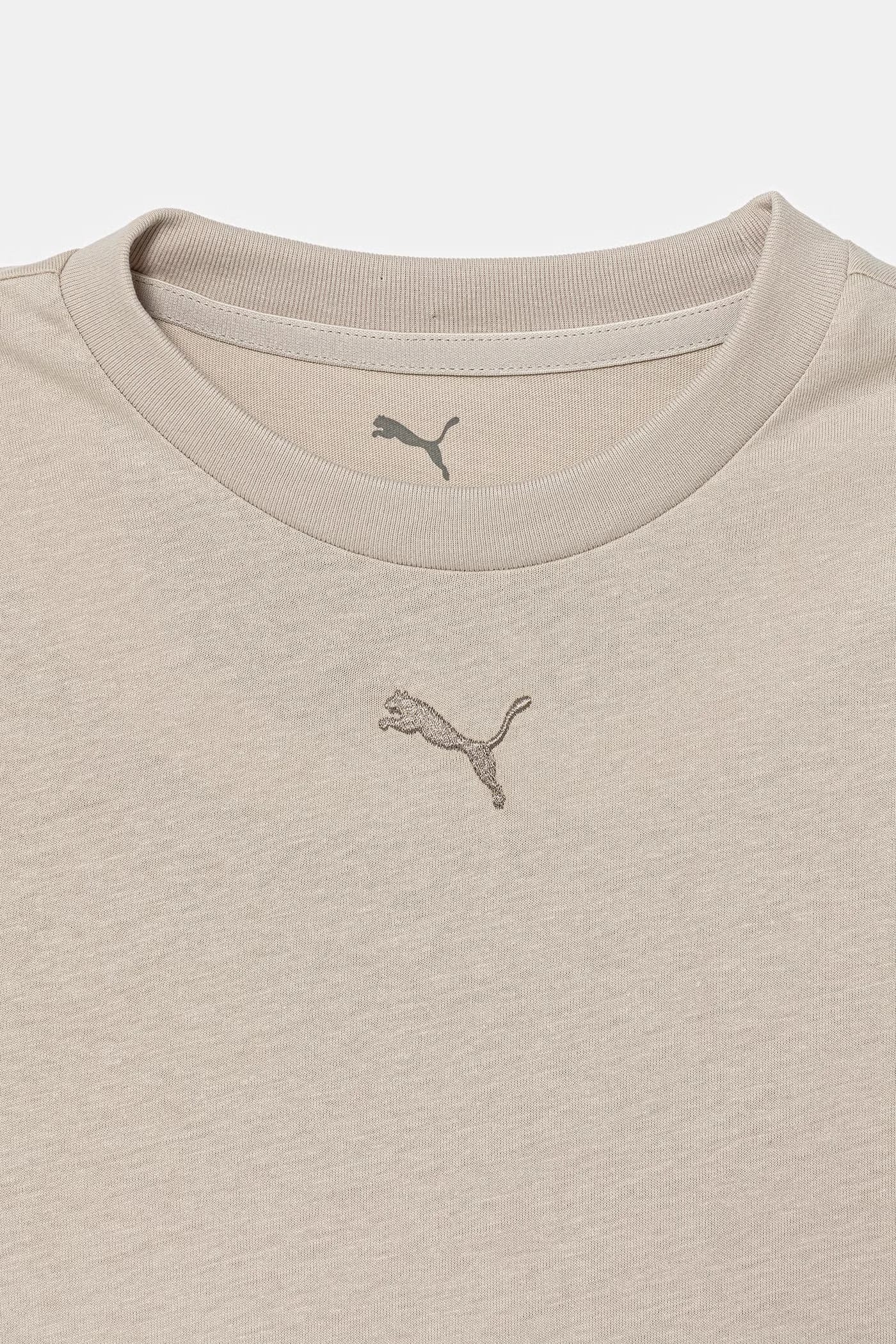 Детская хлопковая футболка ESS Centered Cat Logo Tee - фото 3