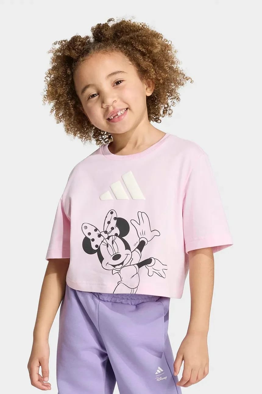 Детская футболка из хлопка с эластаном DISNEY MINNIE MOUSE - фото 1
