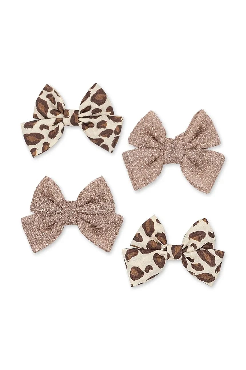 Детские заколки для волос 4 шт. BOW HAIR CLIP - фото 2