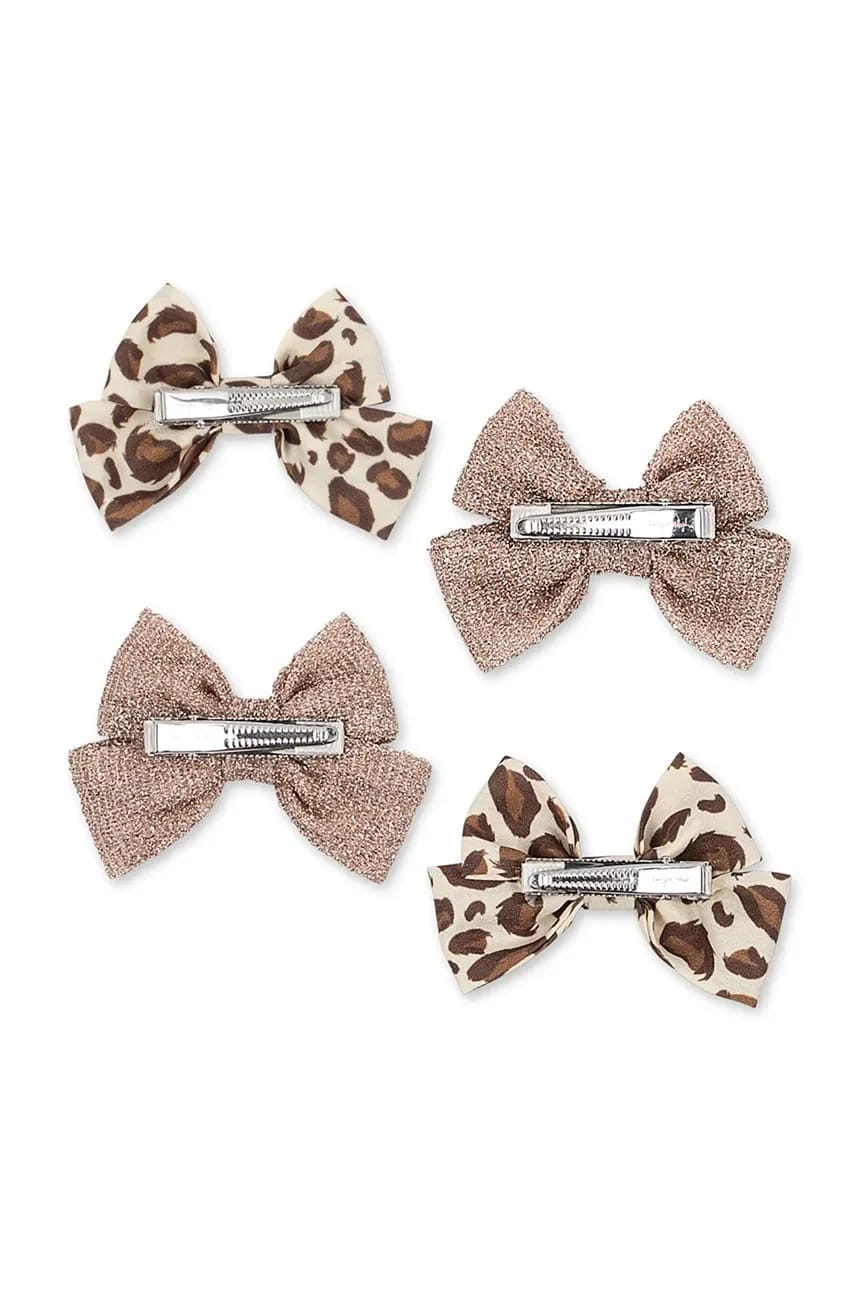 Детские заколки для волос 4 шт. BOW HAIR CLIP - фото 3