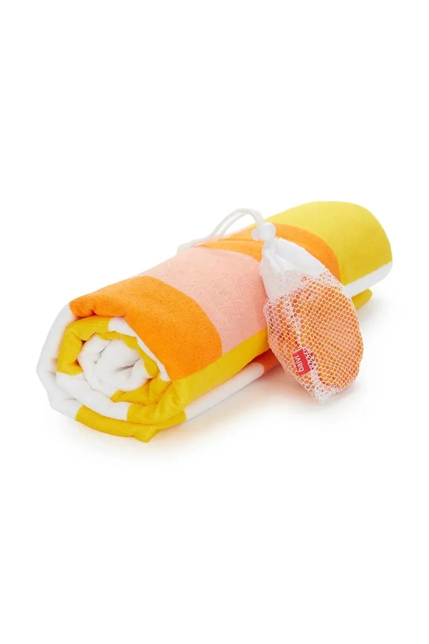 Пляжное полотенце с игрой в крестики-нолики, 90 х 180 х 0,2 см. - фото 1