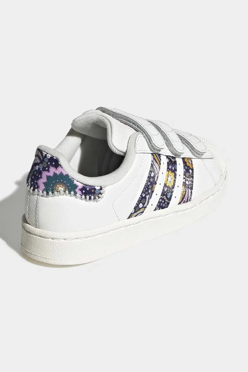 Детские кожаные кроссовки LIBERTY LONDON SUPERSTAR II - фото 3