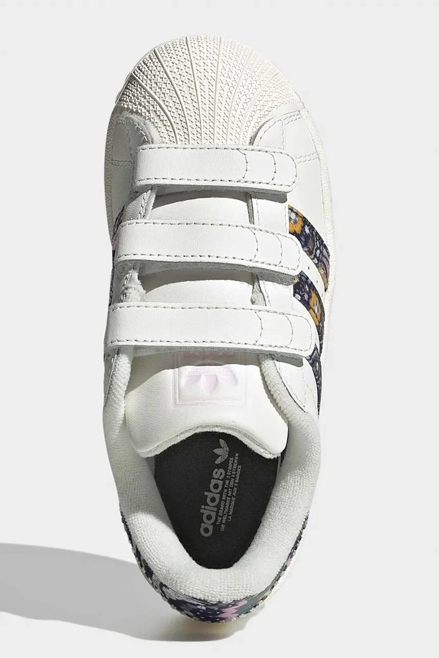 Детские кожаные кроссовки LIBERTY LONDON SUPERSTAR II - фото 5