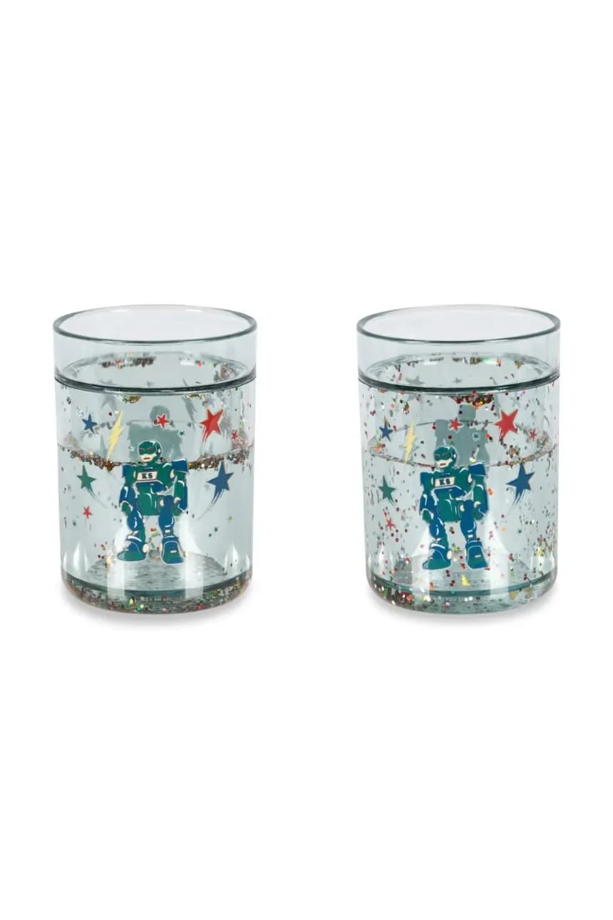 Набор из 2 детских чашек PACK GLITTER CUPS