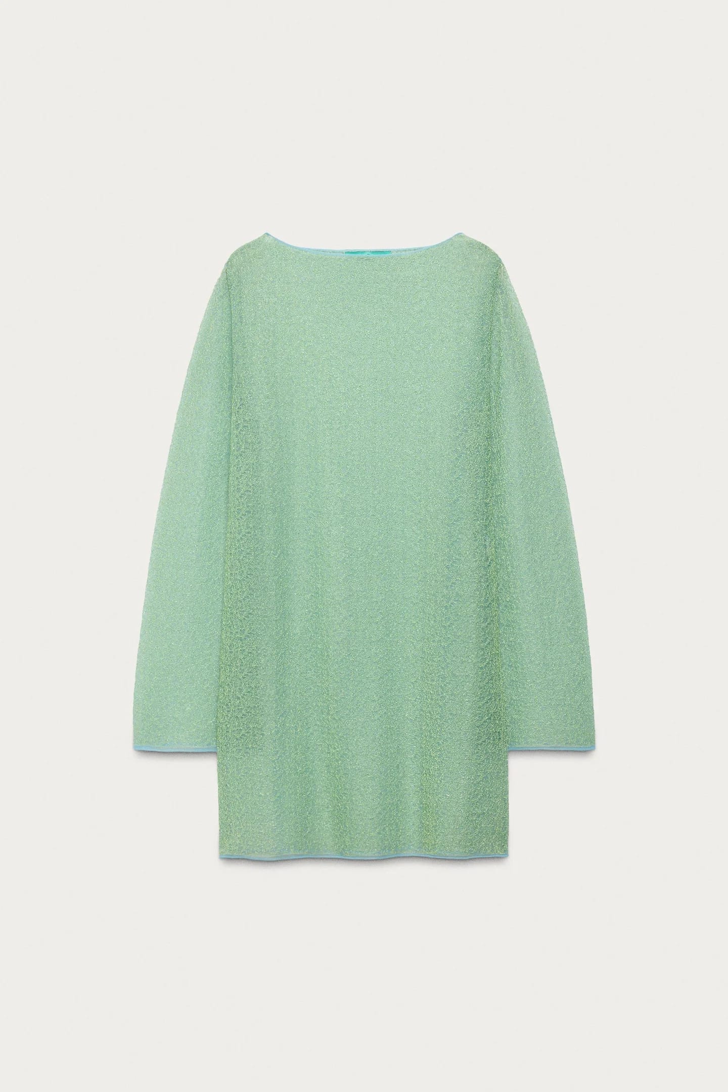 ПОЛУПРОЗРАЧНОЕ ТРИКОТАЖНОЕ ПЛАТЬЕ MARISA BERENSON X Zara