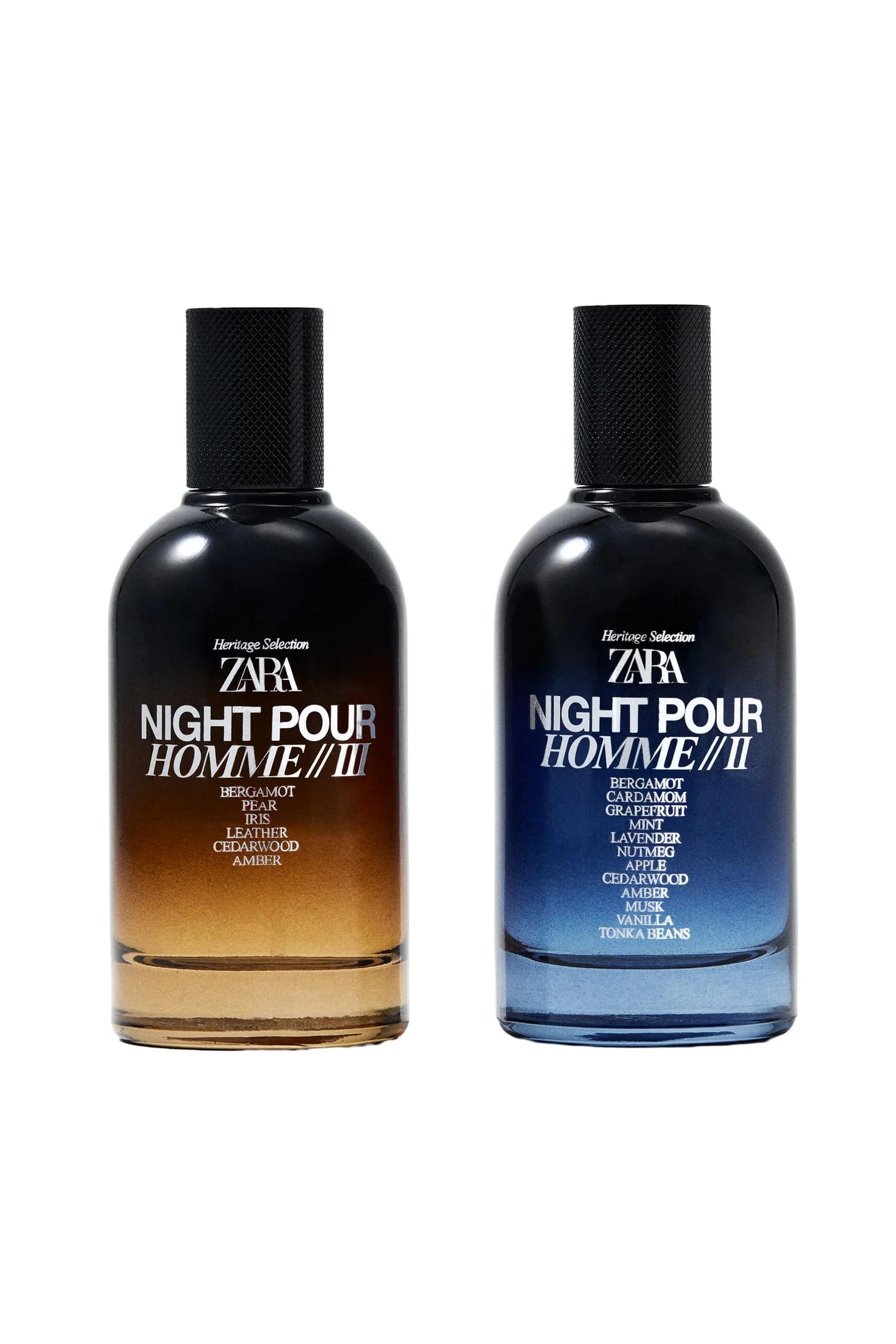 NIGHT POUR HOMME II + III АРОМАТНАЯ ВОДА 100 МЛ + 100 МЛ (3,38 ЖЛ. УНЦИИ) - фото 3
