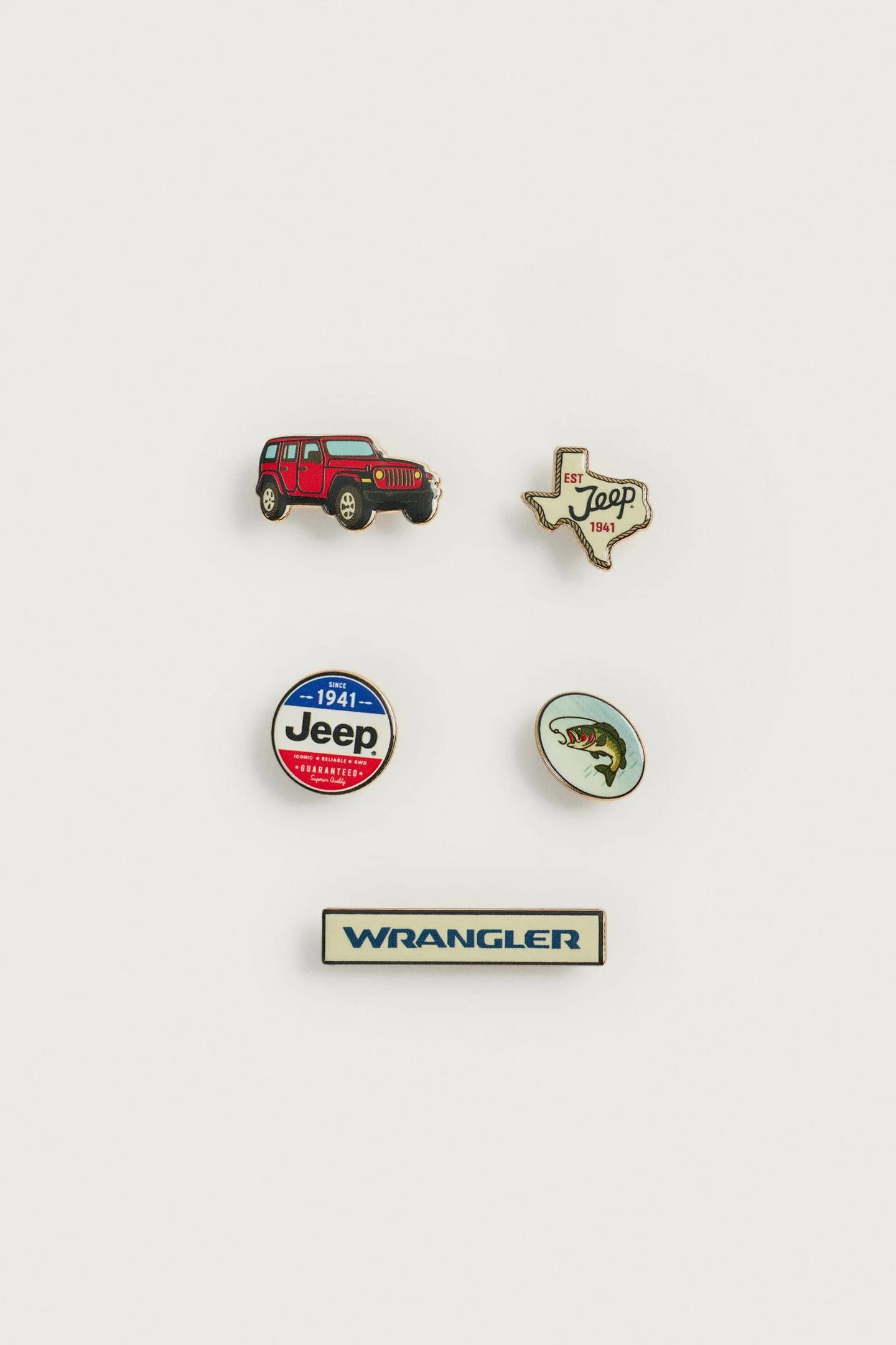 НАБОР ИЗ 5 ПИН Jeep®
