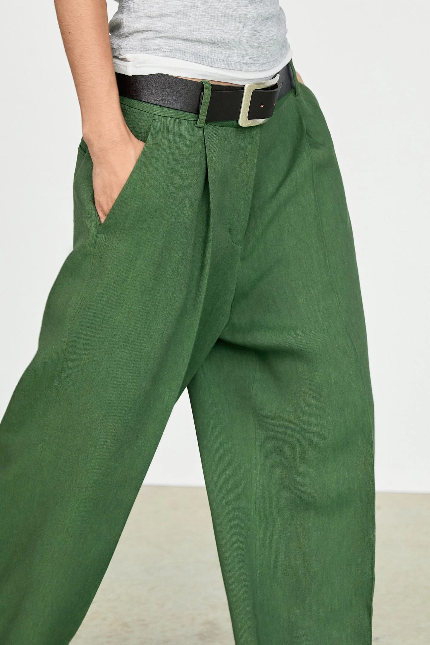 Свободные брюки в стиле Total Look. - фото 10