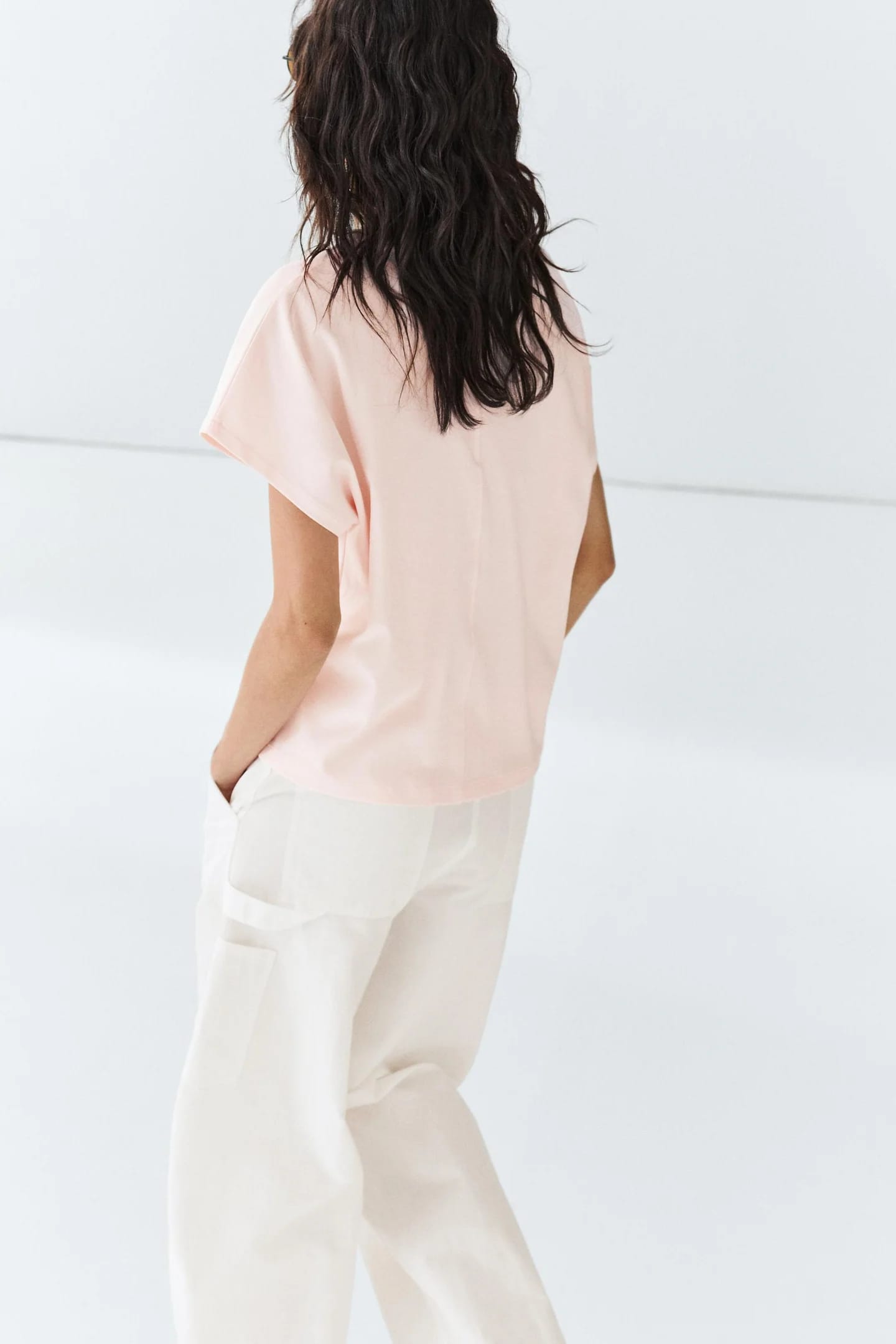Хлопковая футболка с короткими рукавами - фото 6