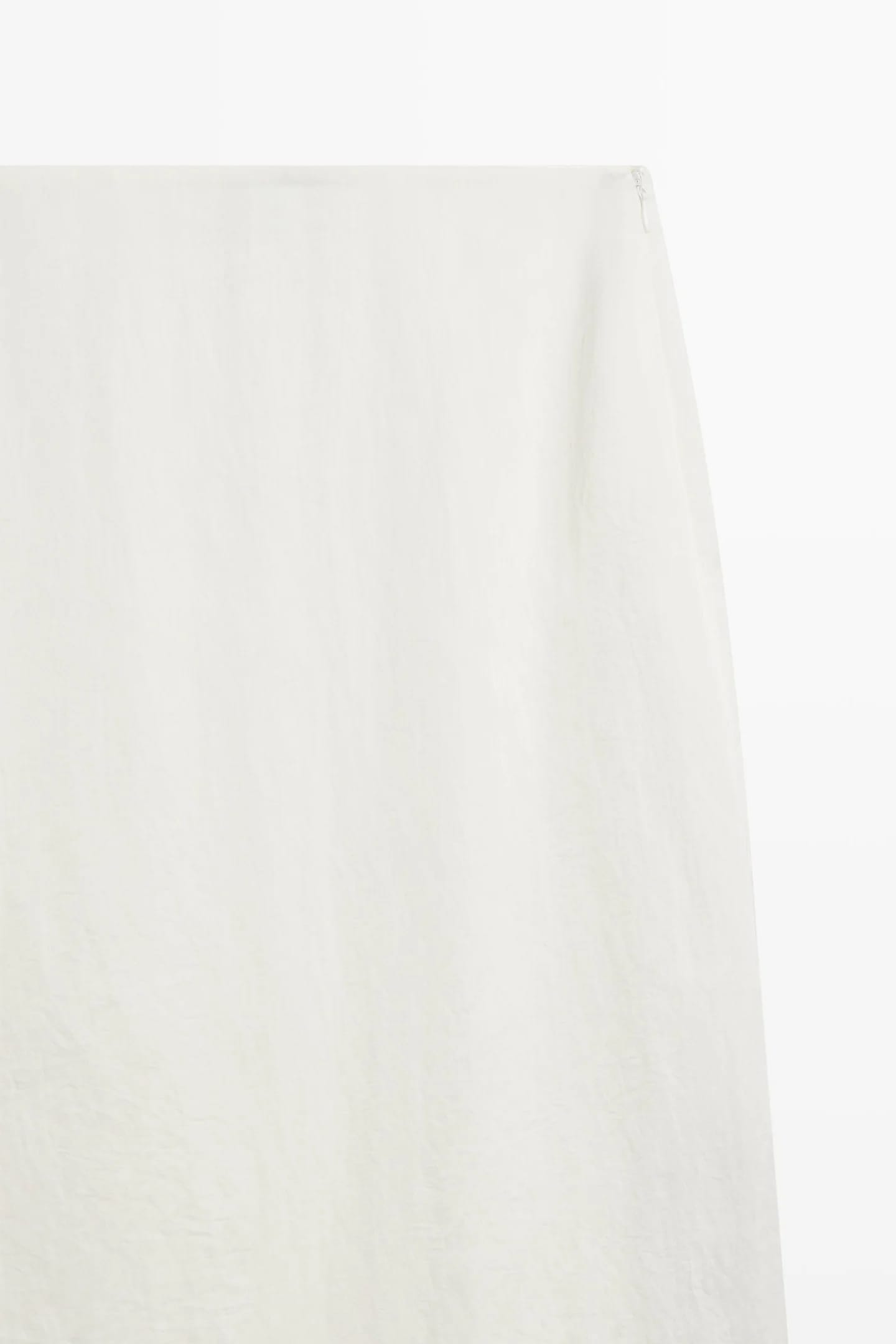 Юбка миди свободного кроя с кружевом - фото 2