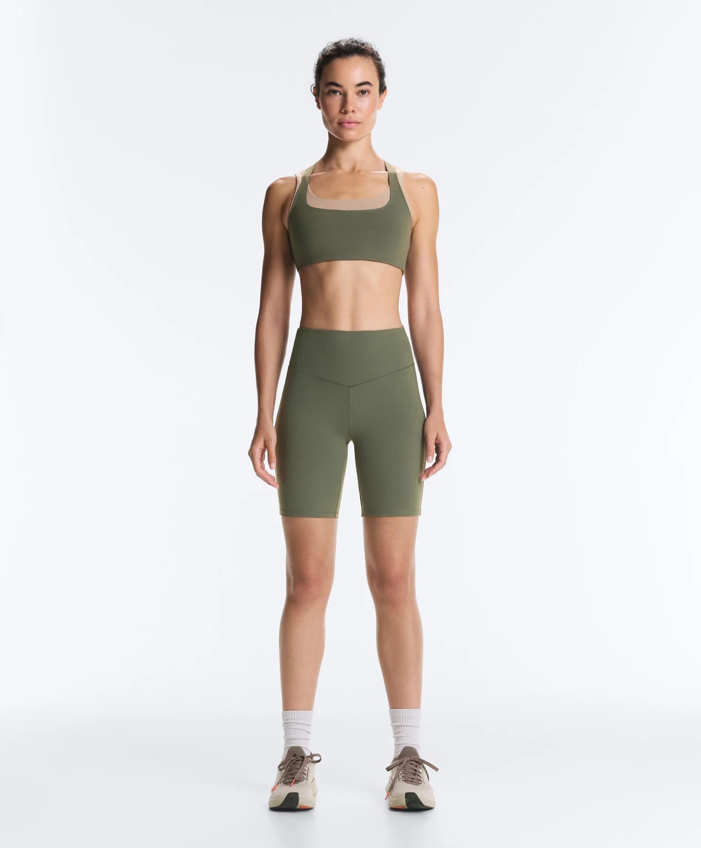 Total Look байкерский Evermove хаки - фото 16