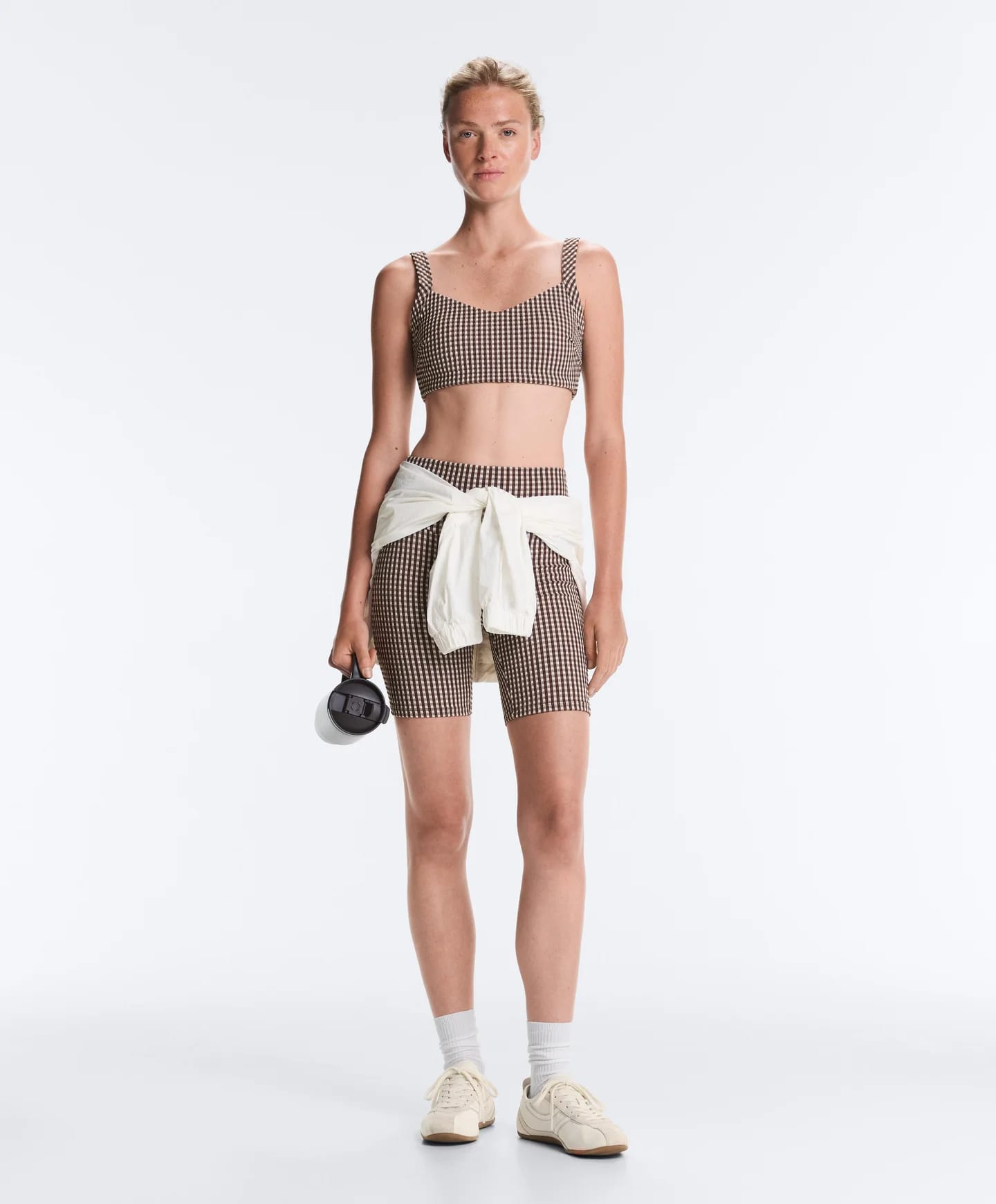 Total Look Comfortlux Biker в клетку виши, коричневый - фото 9