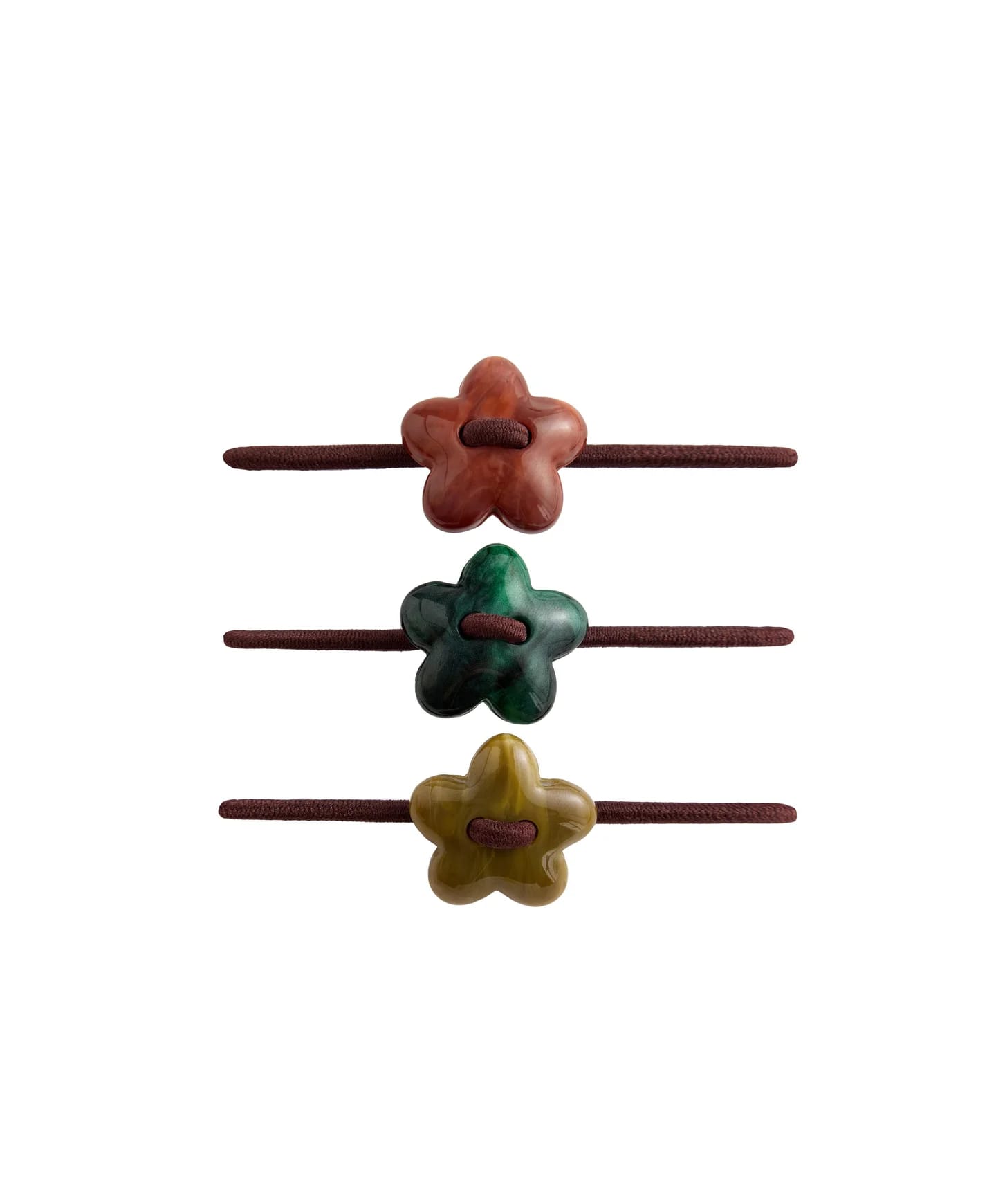 Набор из 3 резинок с цветком. - фото 11