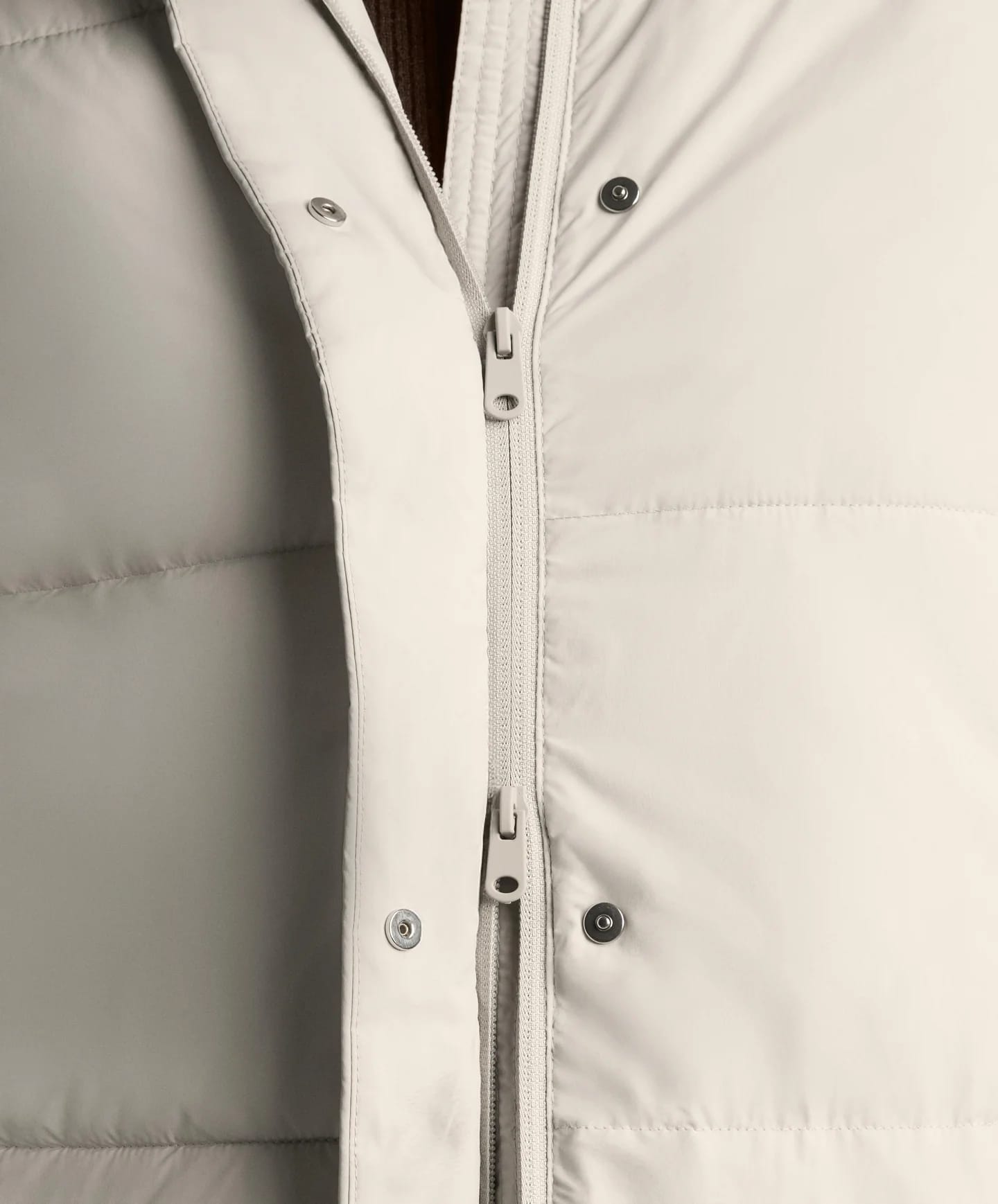 Стеганая куртка Primaloft® средней длины из водонепроницаемой ткани. - фото 10