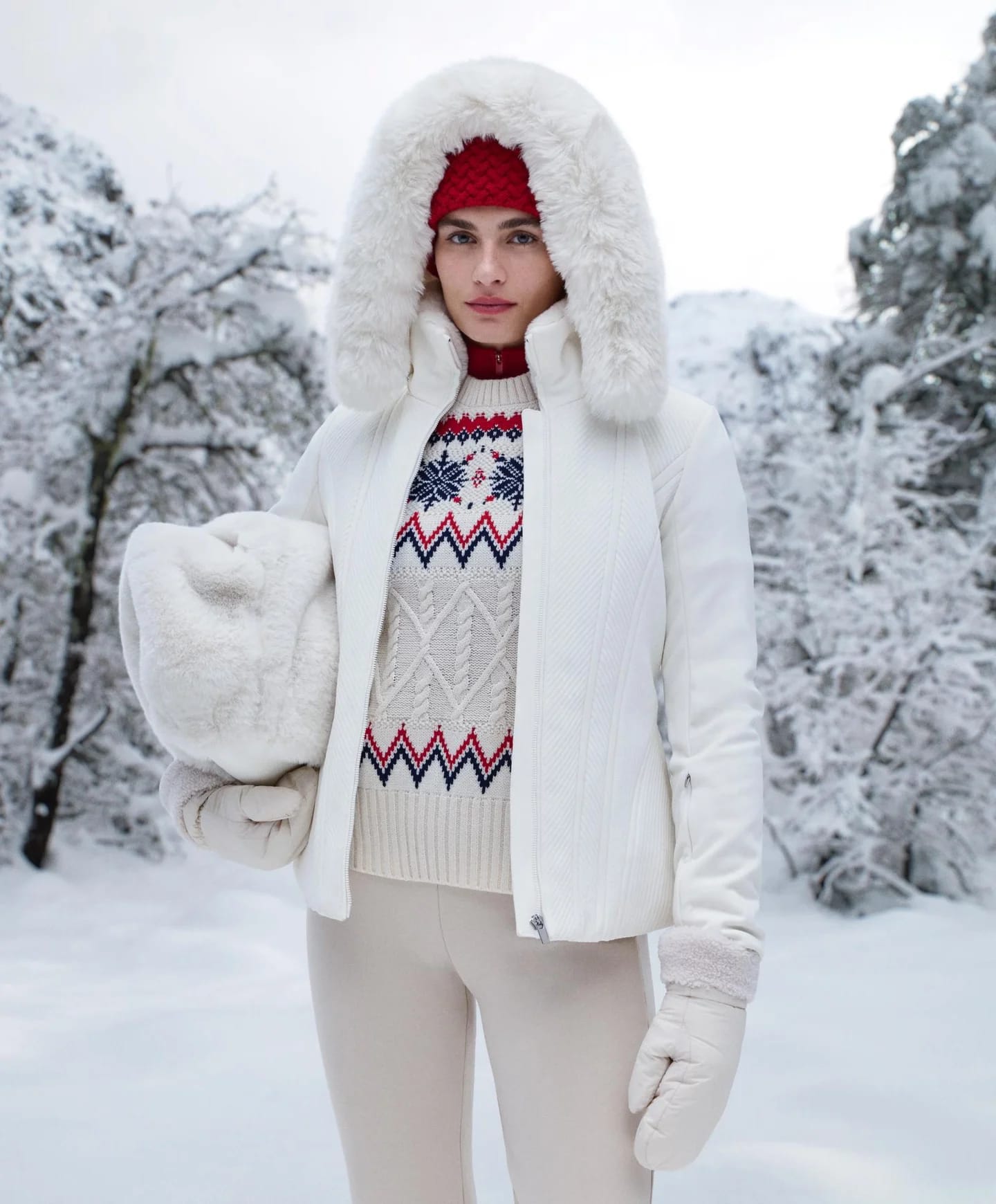 Приталенная водонепроницаемая лыжная куртка Primaloft® SKI. - фото 2