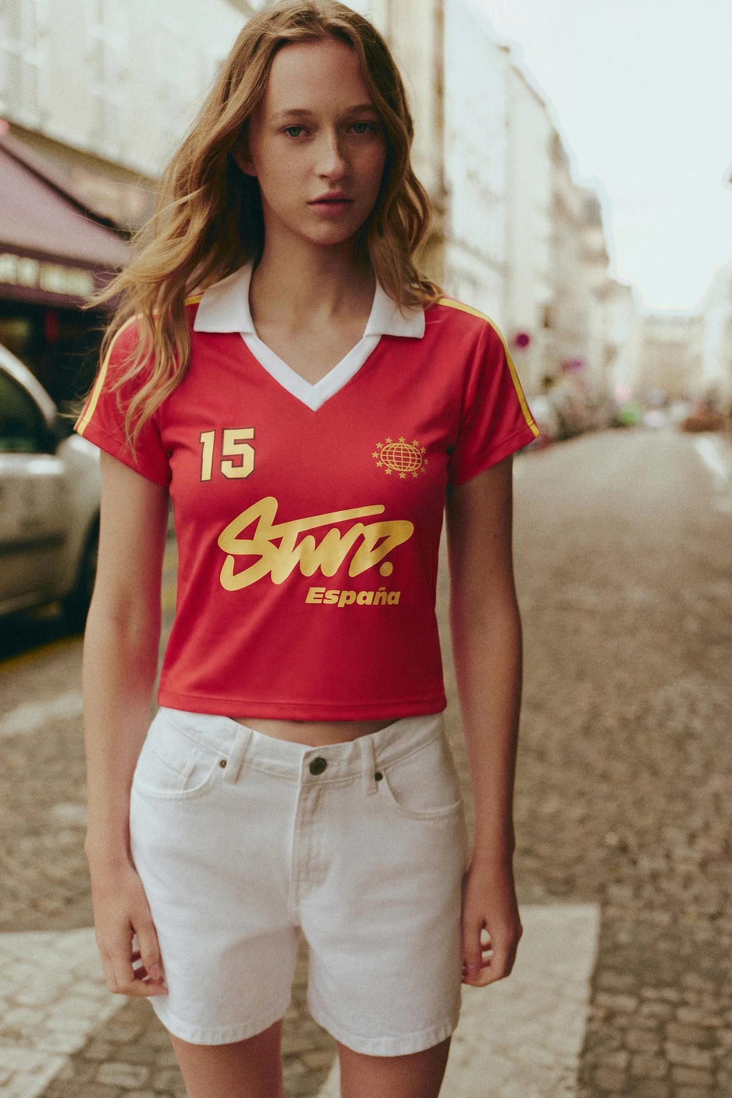 STWD Испания короткая футболка - фото 7