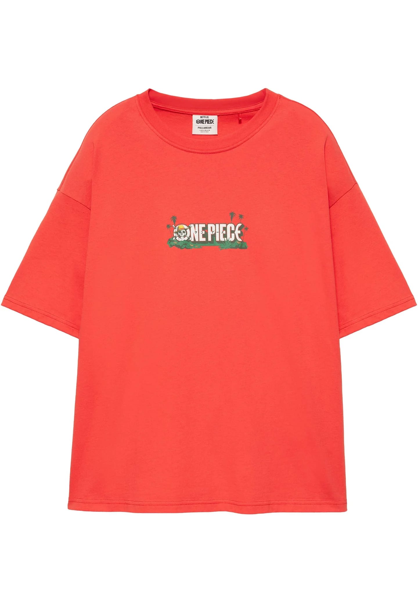 Футболка One Piece свободного кроя - фото 5