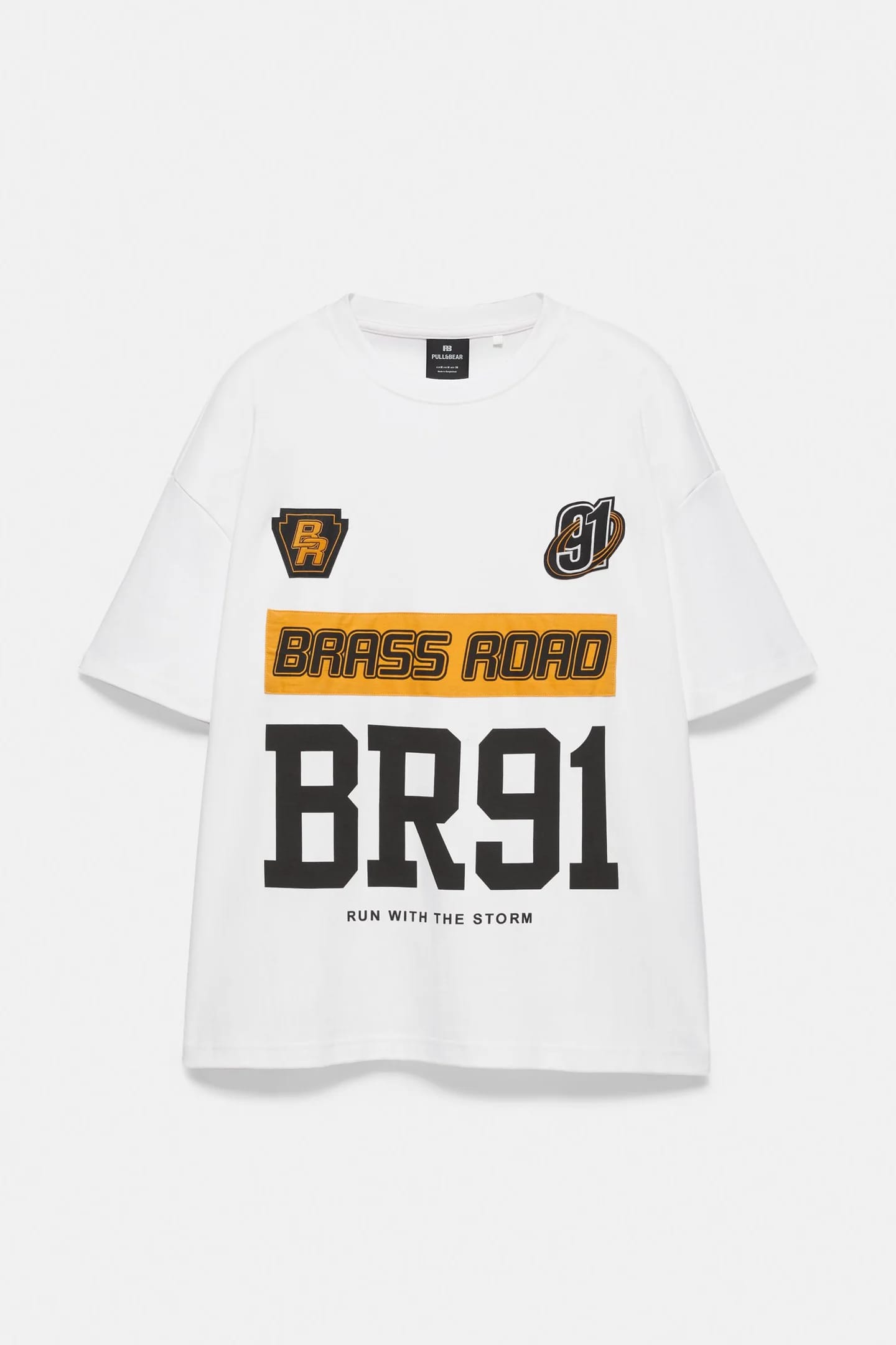 футболка свободного кроя Brass Road - фото 3