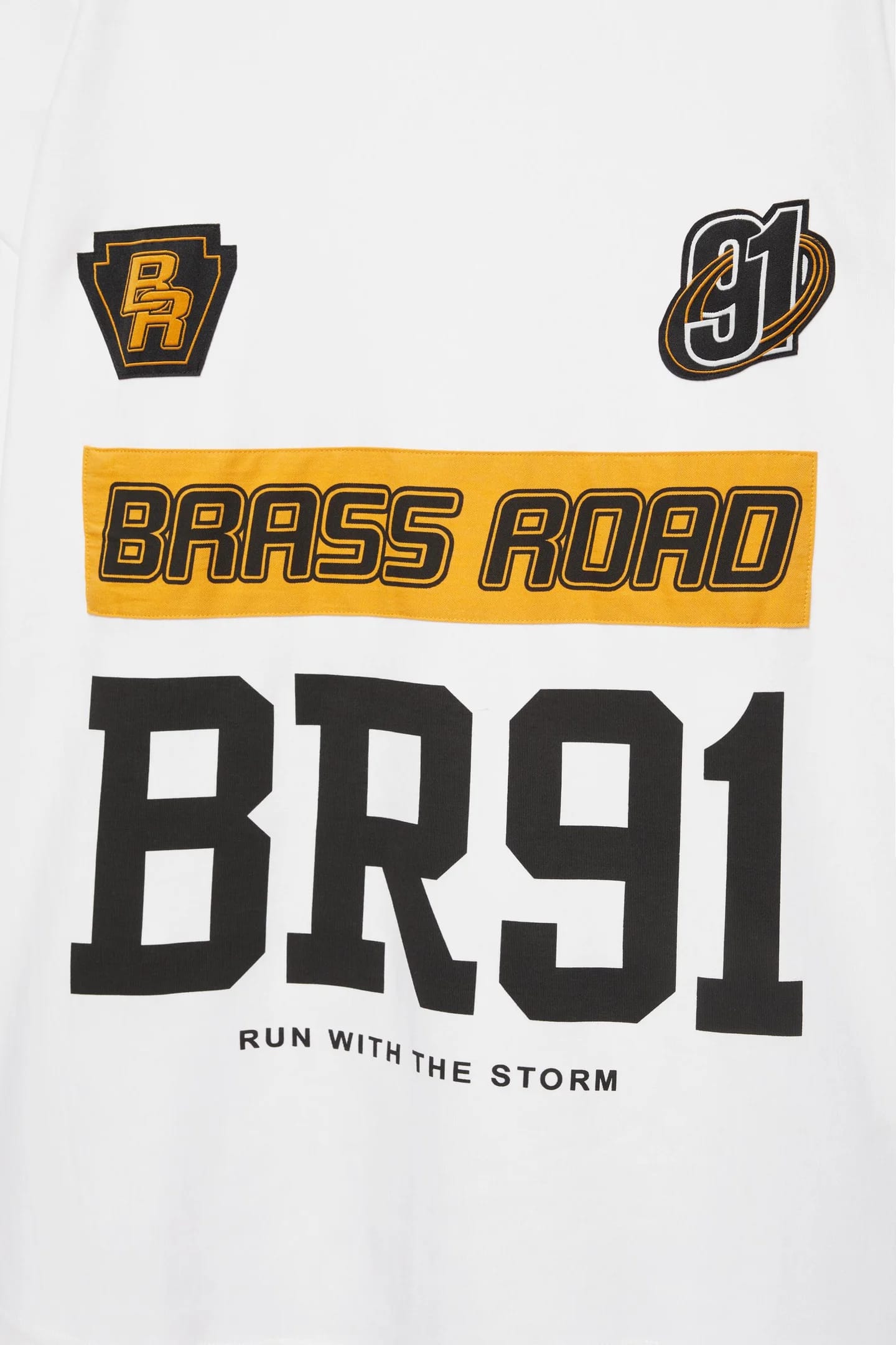 футболка свободного кроя Brass Road - фото 4