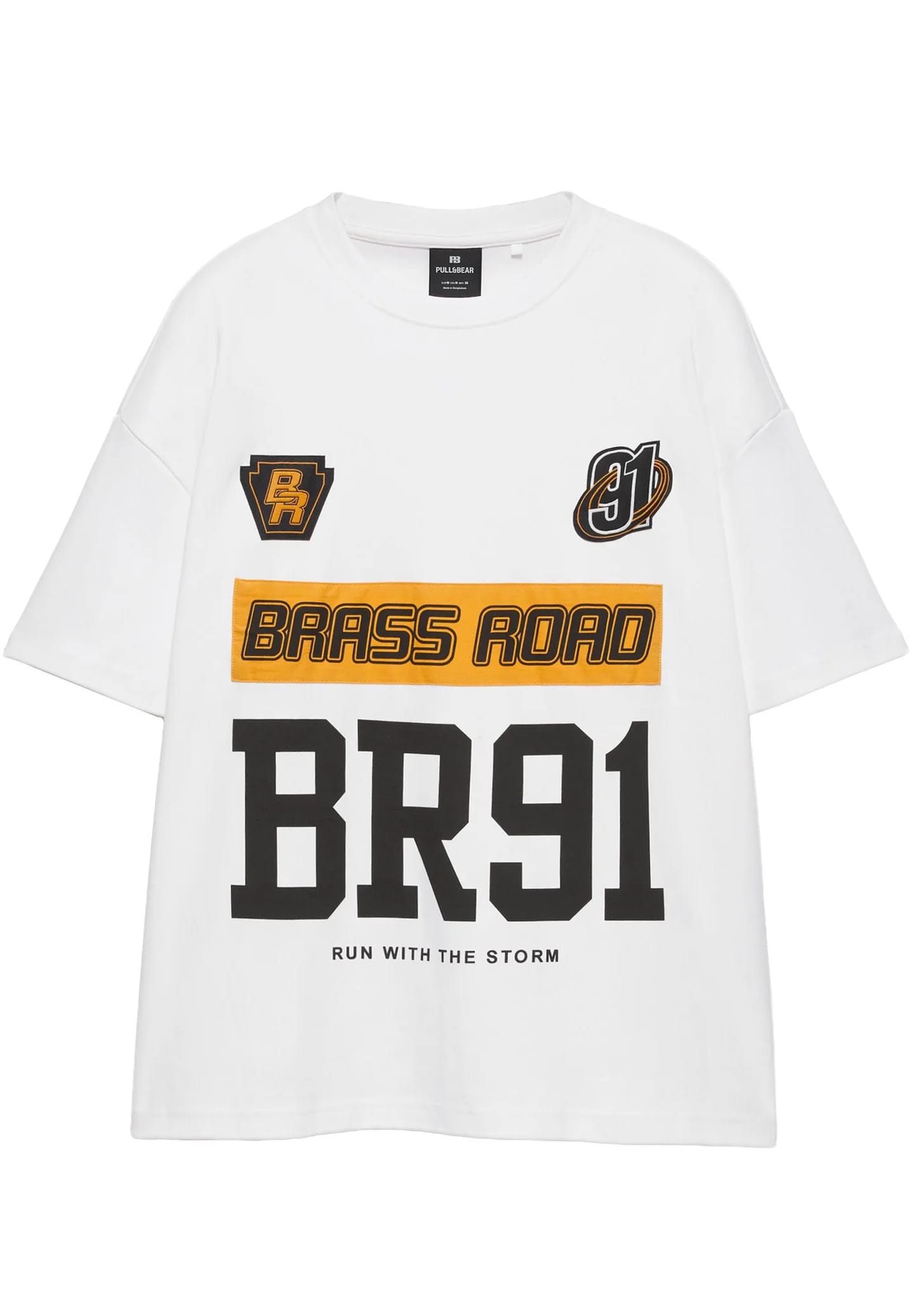 футболка свободного кроя Brass Road - фото 5