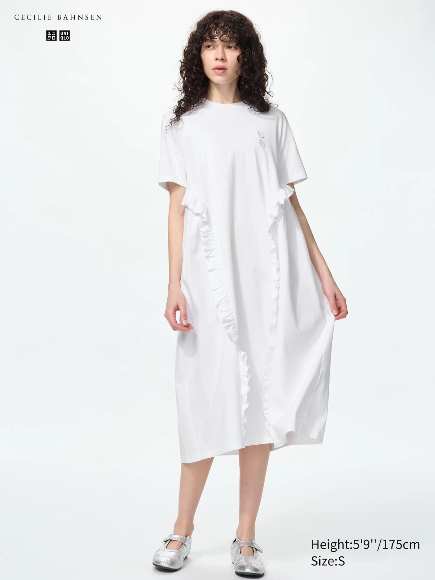 Футболка-Kleid (Rüschen, Kurzarm) - фото 1