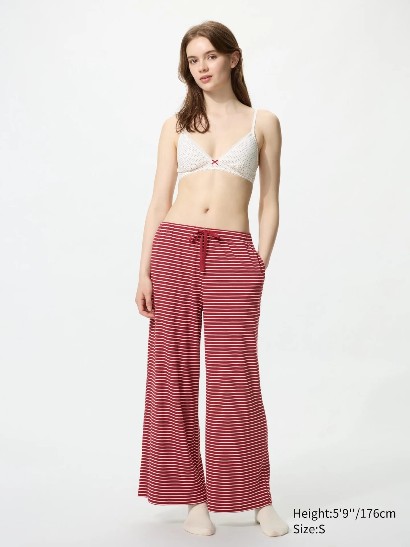 Easy Hose (gerippt, Wide Fit, gestreift) - фото 1