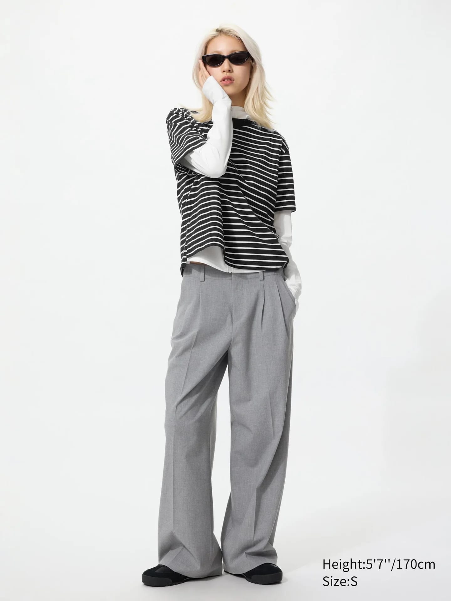 SMART Bundfaltenhose (широкая посадка) - фото 3