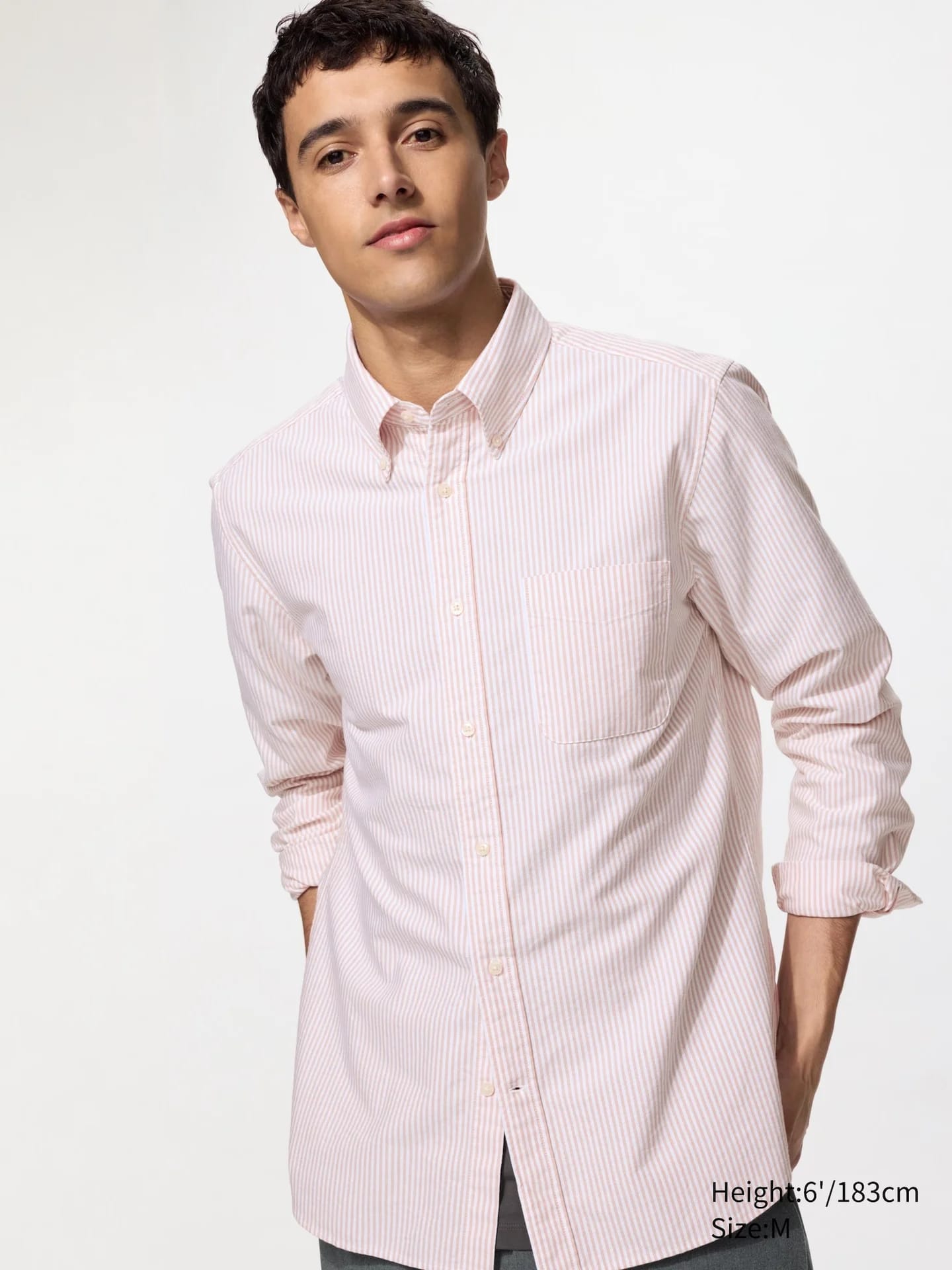 Oxford Hemd (Slim Fit, gestreift) - фото 1