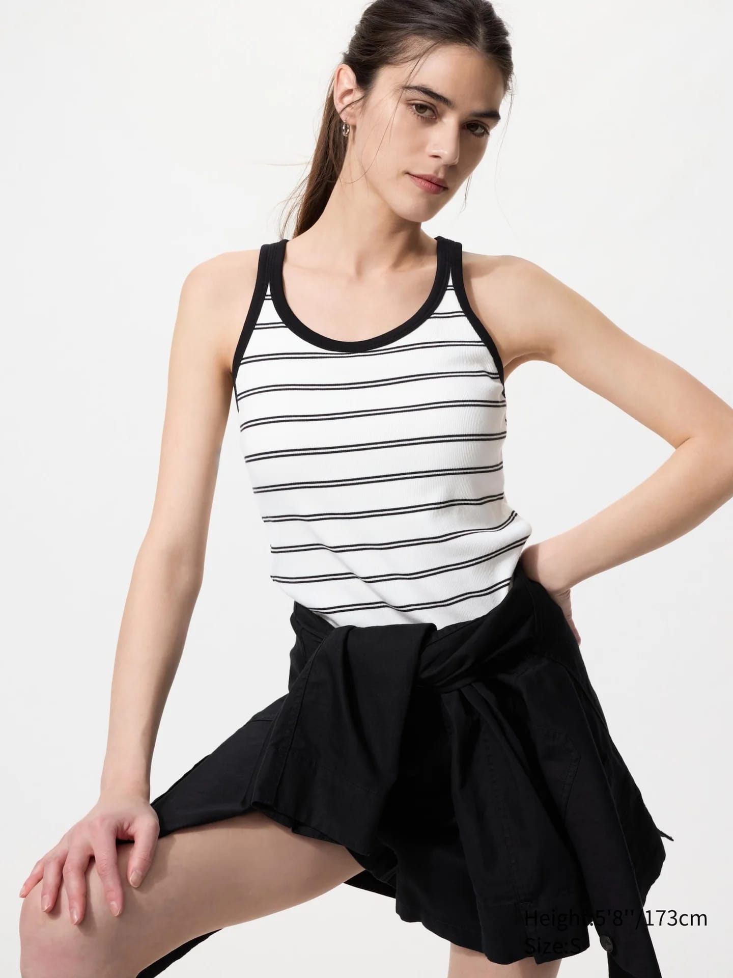 BH-Top (Racerback, gestreift) - фото 2