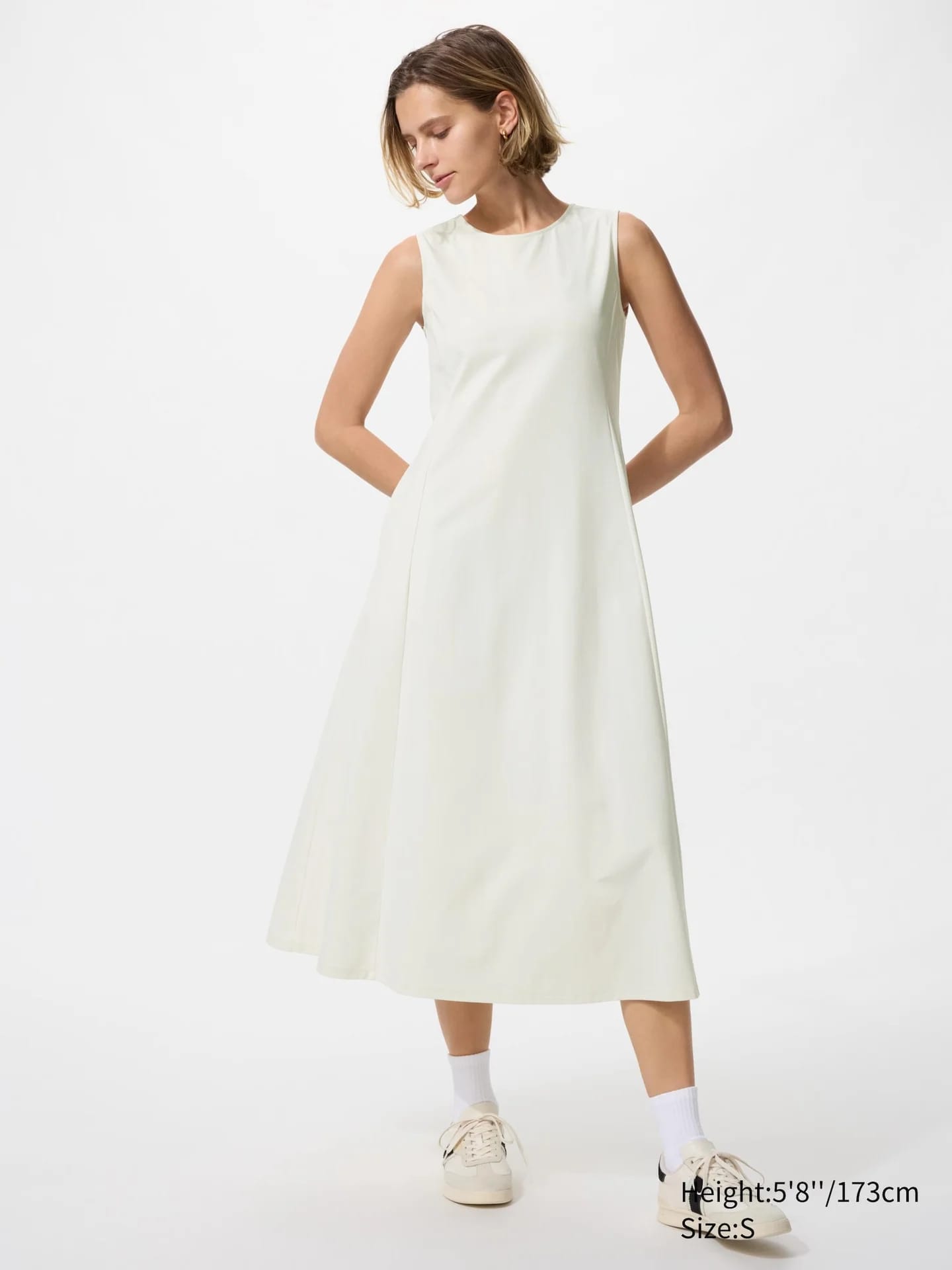 Ультра-стрейч AIRism Kleid (ärmellos) - фото 5
