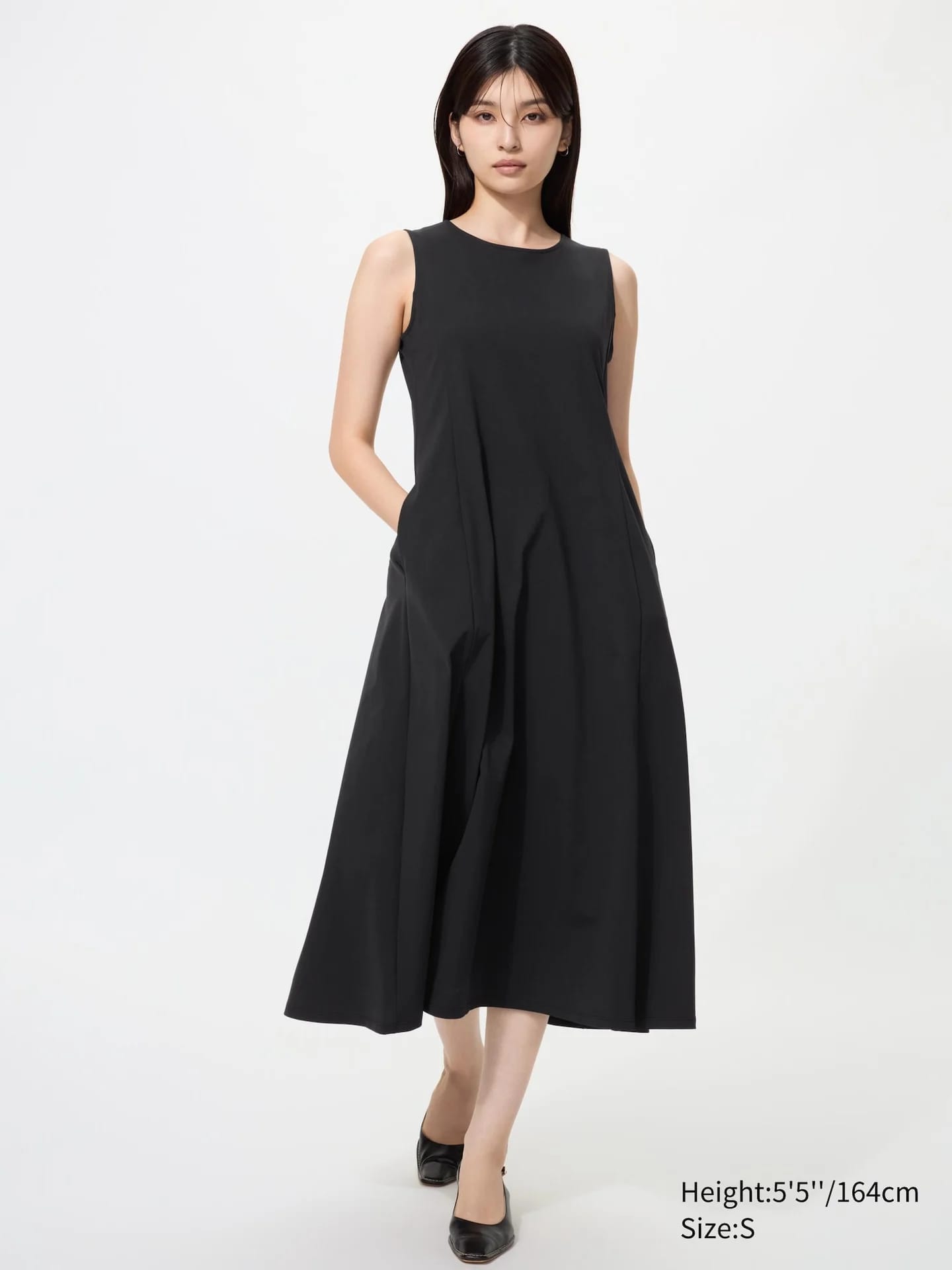 Ультра-стрейч AIRism Kleid (ärmellos) - фото 6