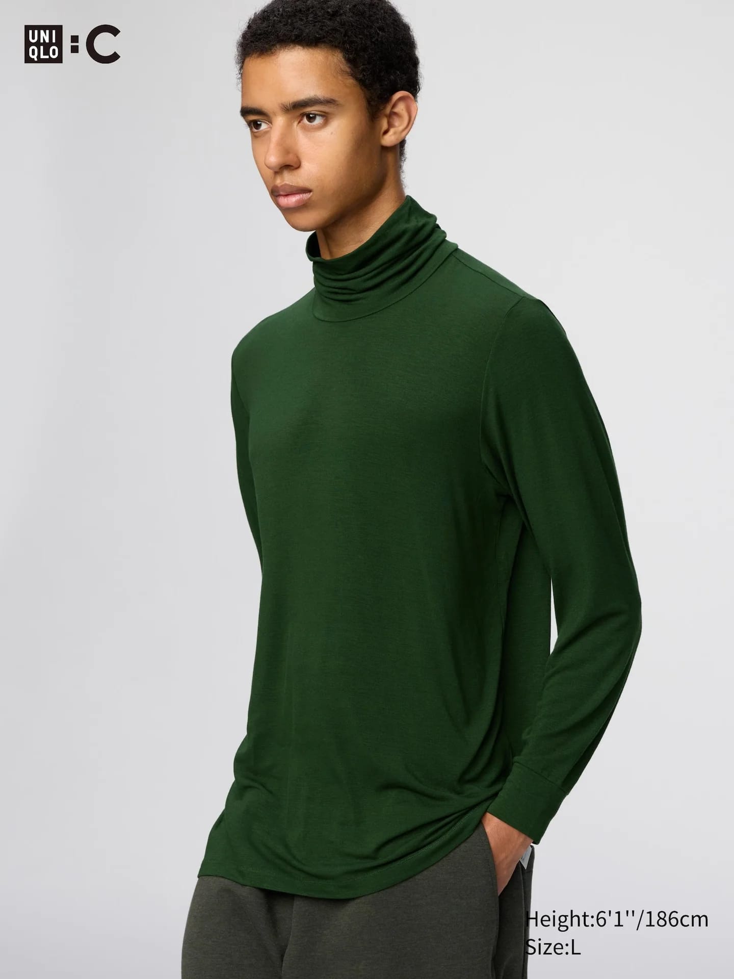 HEATTECH Extra Warm Kaschmirmix Thermo Langarmshirt (Rollkragen) - фото 2