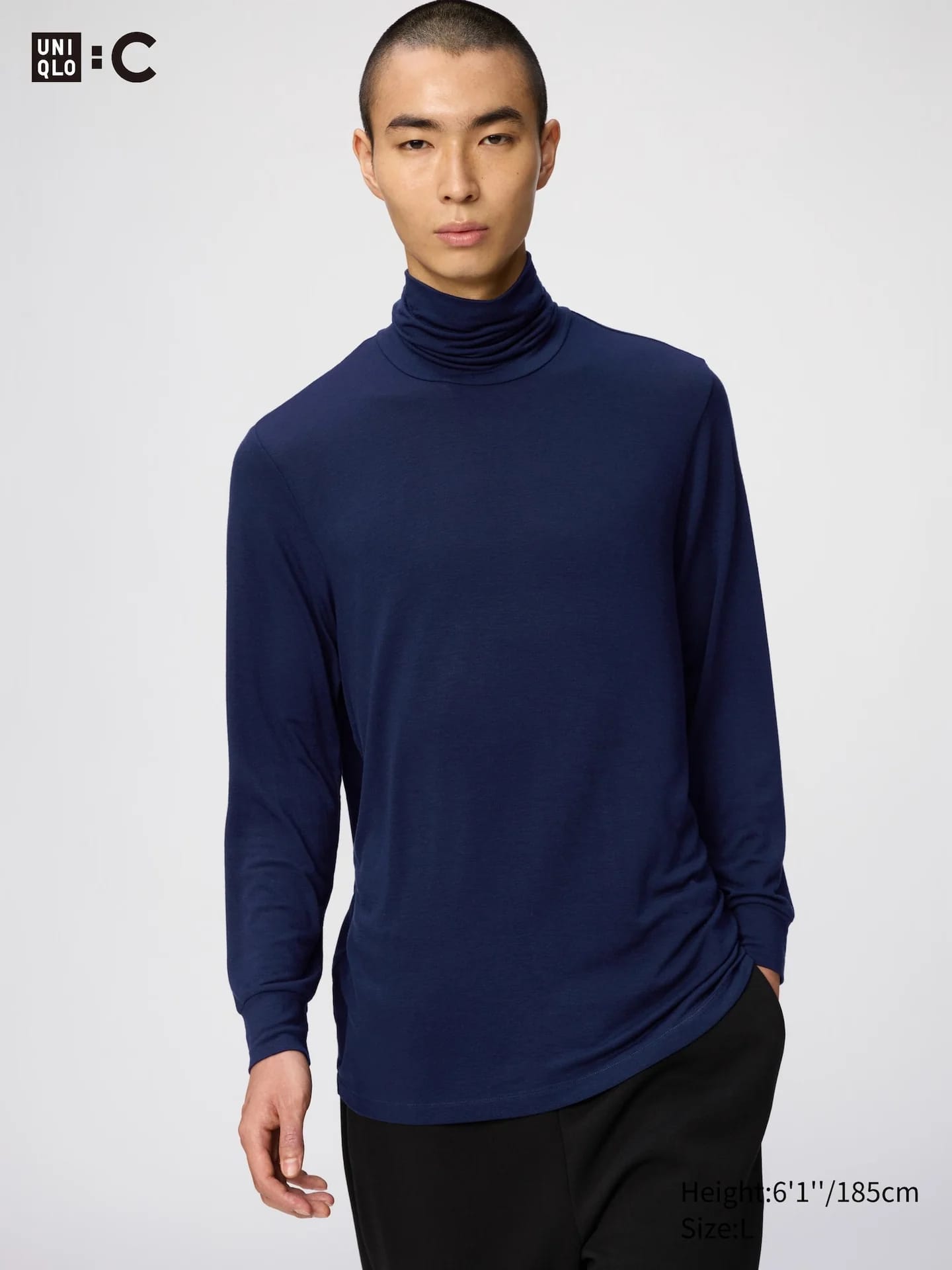 HEATTECH Extra Warm Kaschmirmix Thermo Langarmshirt (Rollkragen) - фото 4