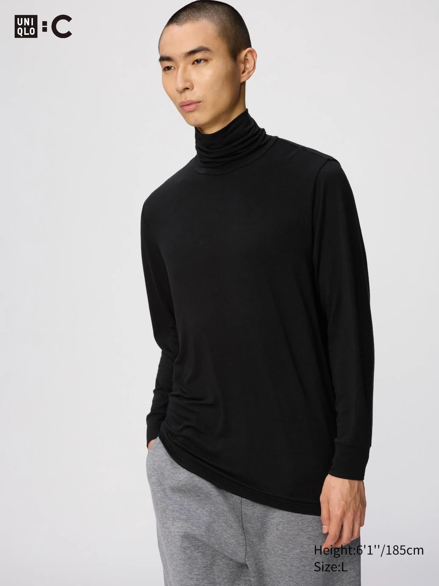 HEATTECH Extra Warm Kaschmirmix Thermo Langarmshirt (Rollkragen) - фото 7