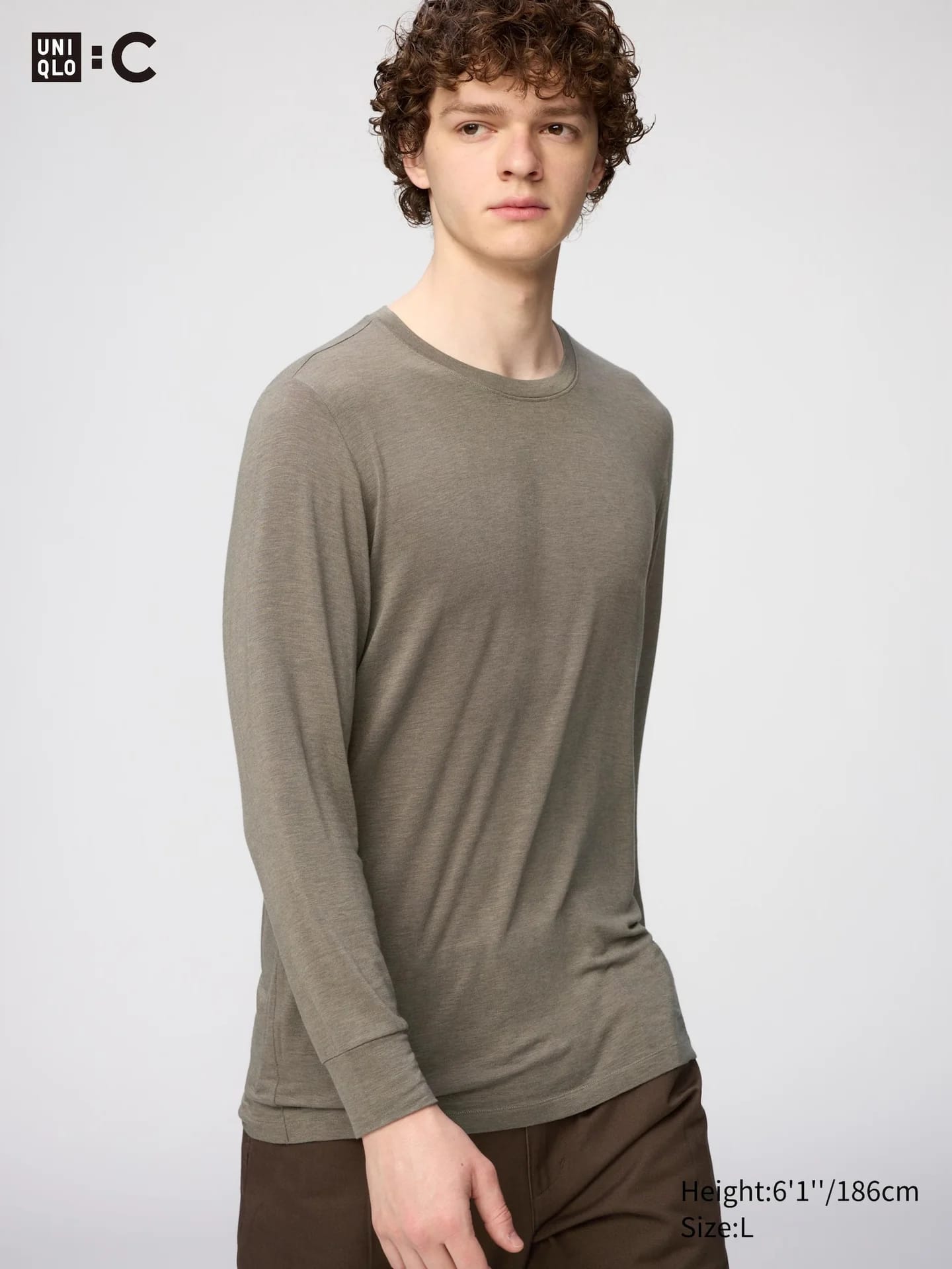 HEATTECH Extra Warm Kaschmirmix Thermo Langarmshirt (Rundhals) - фото 2