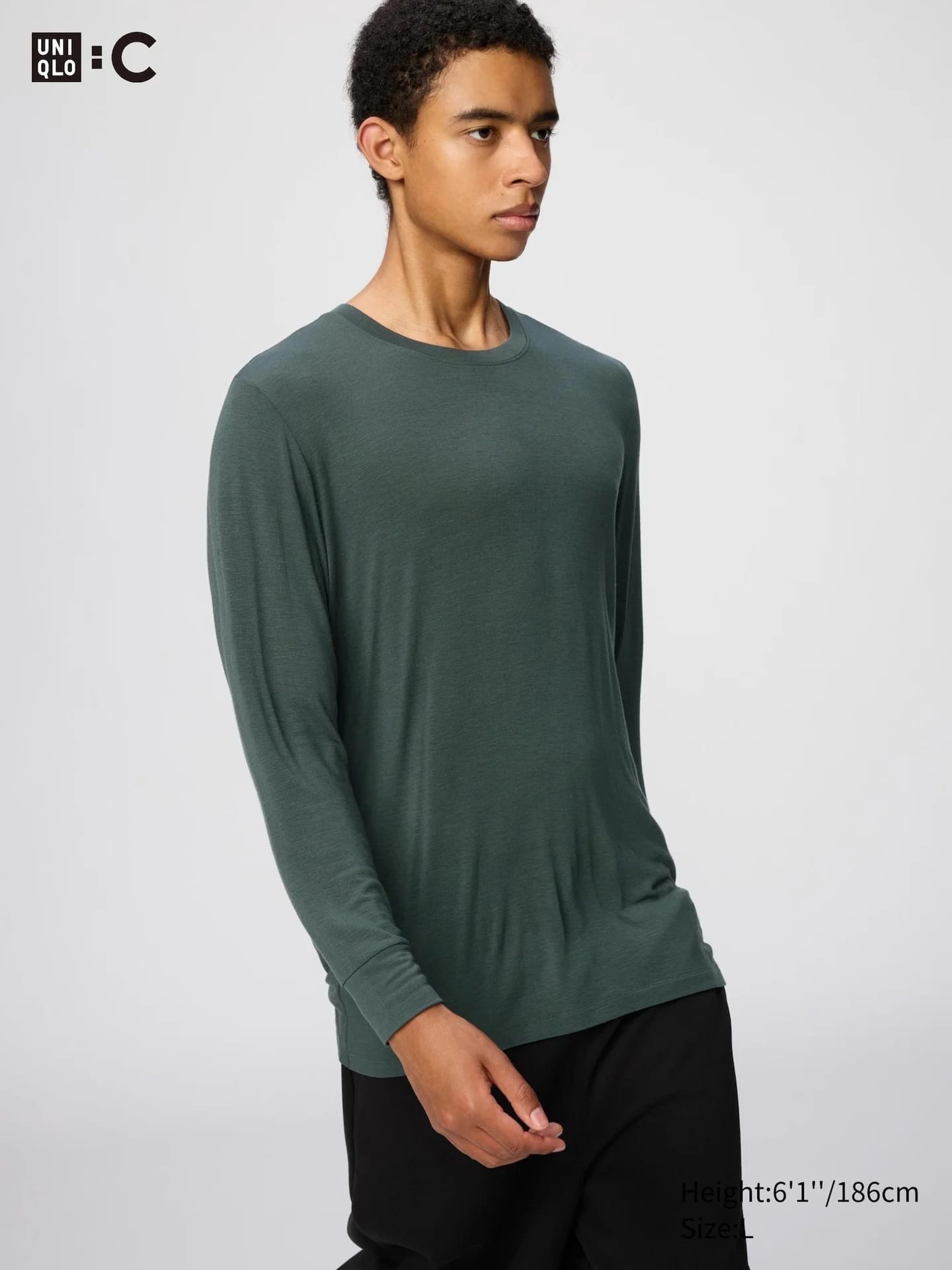 HEATTECH Extra Warm Kaschmirmix Thermo Langarmshirt (Rundhals) - фото 3
