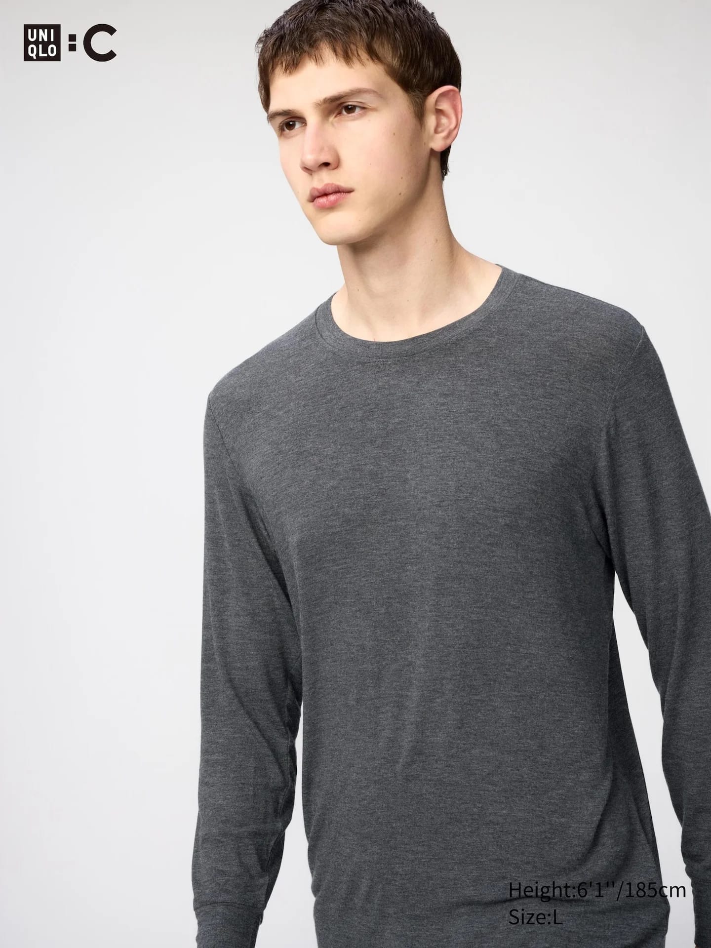 HEATTECH Extra Warm Kaschmirmix Thermo Langarmshirt (Rundhals) - фото 6