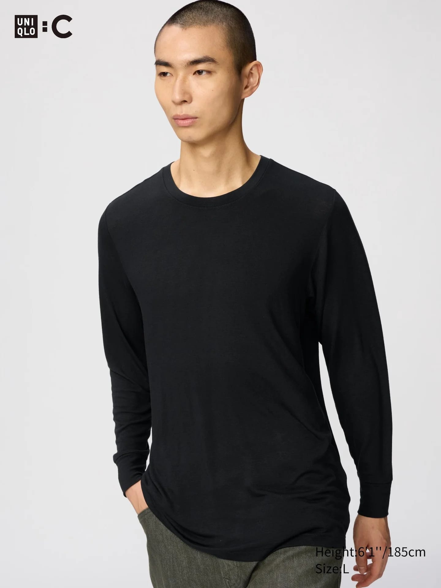 HEATTECH Extra Warm Kaschmirmix Thermo Langarmshirt (Rundhals) - фото 7