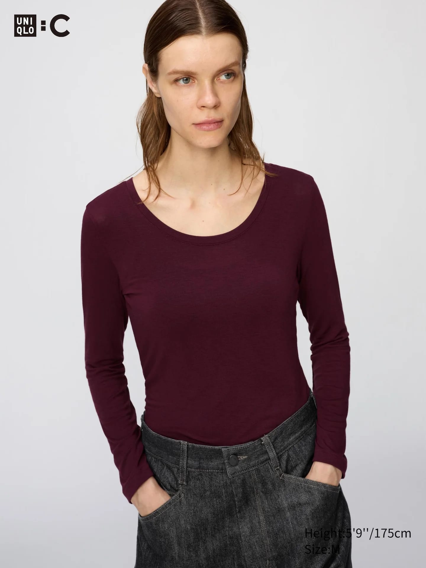 HEATTECH Extra Warm Kaschmir Thermo Langarmshirt (weiter Rundhals) - фото 3
