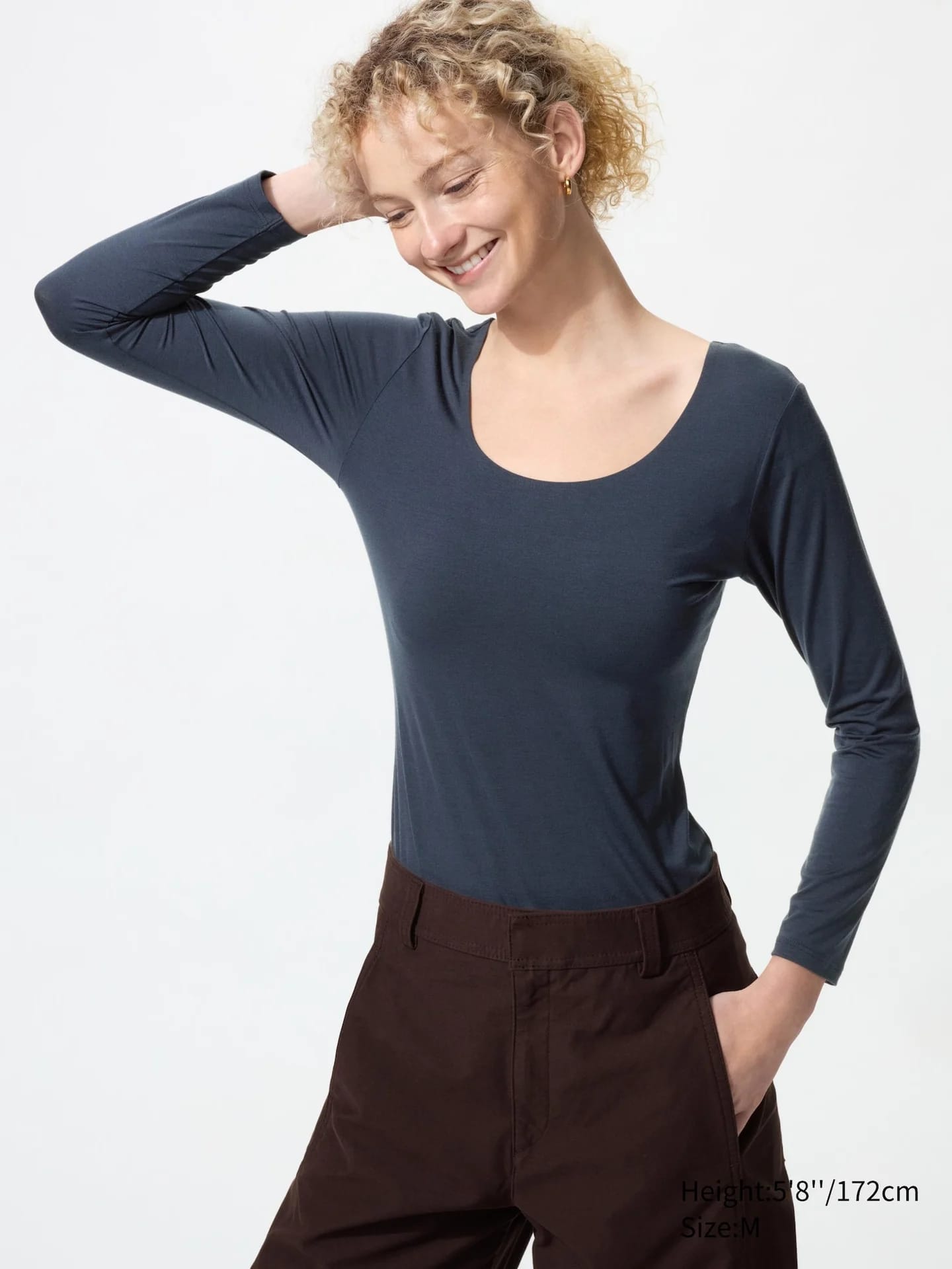 HEATTECH Thermo Langarmshirt (weiter Rundhals) - фото 1