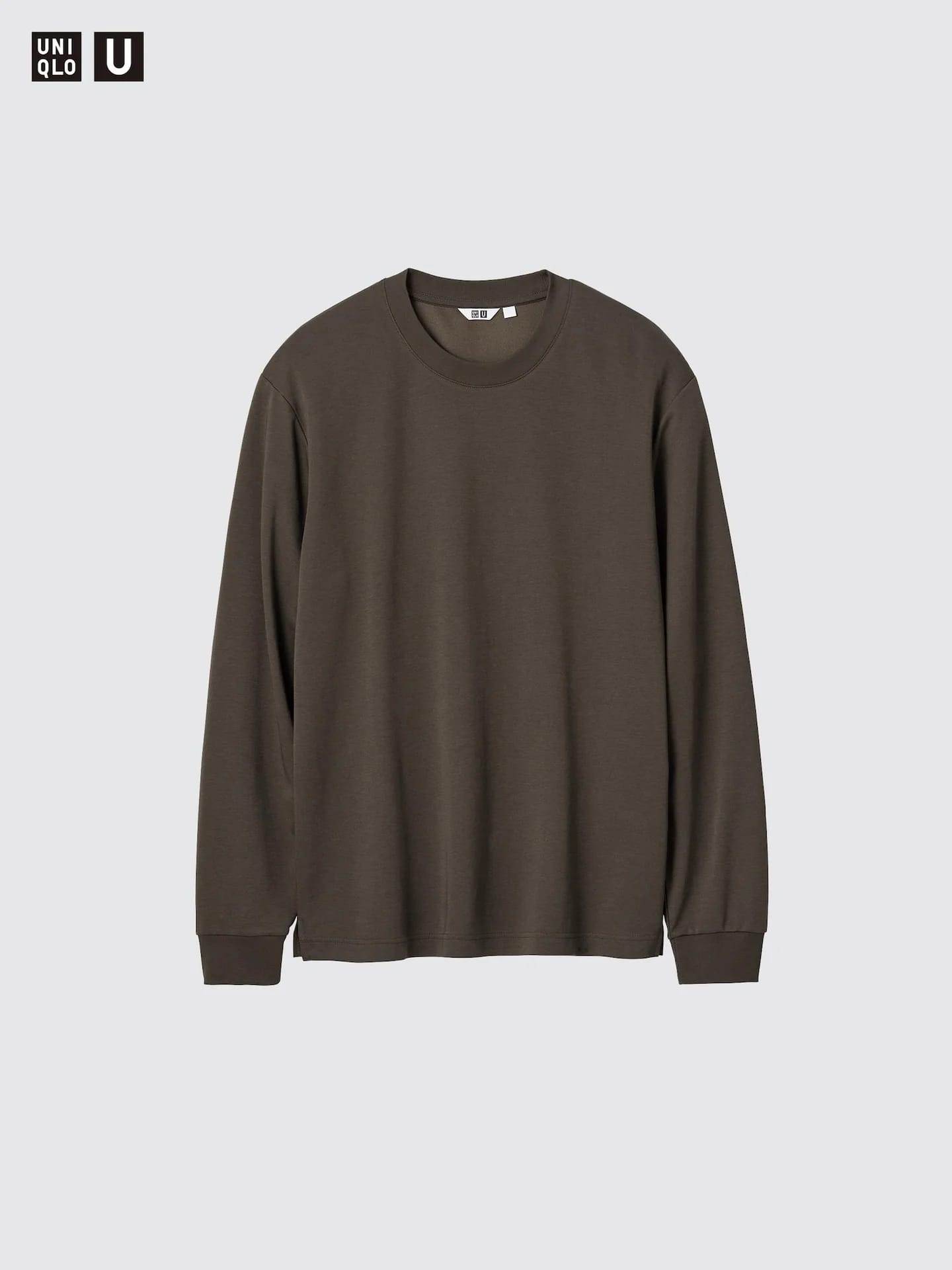 AIRism Baumwolle Langarmshirt (Rundhals) - фото 3