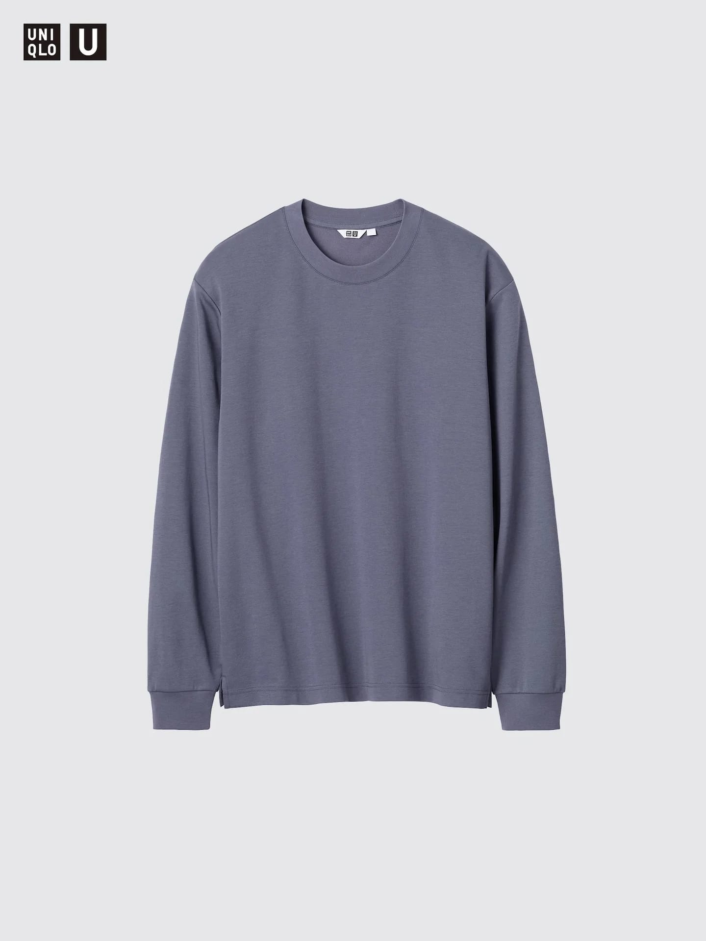 AIRism Baumwolle Langarmshirt (Rundhals) - фото 4