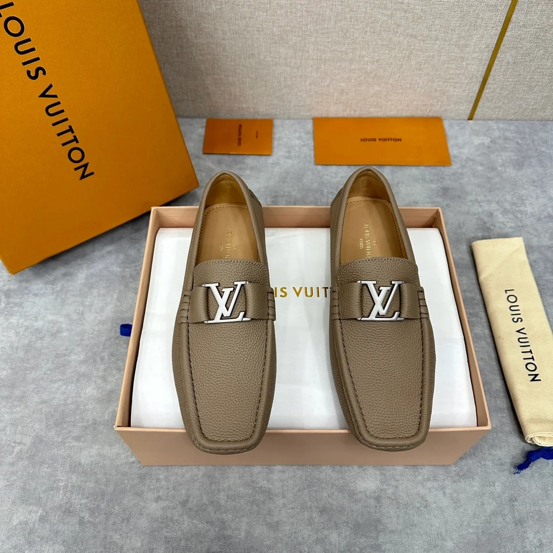 Мокасины louis vuitton Monte carlo бежевые