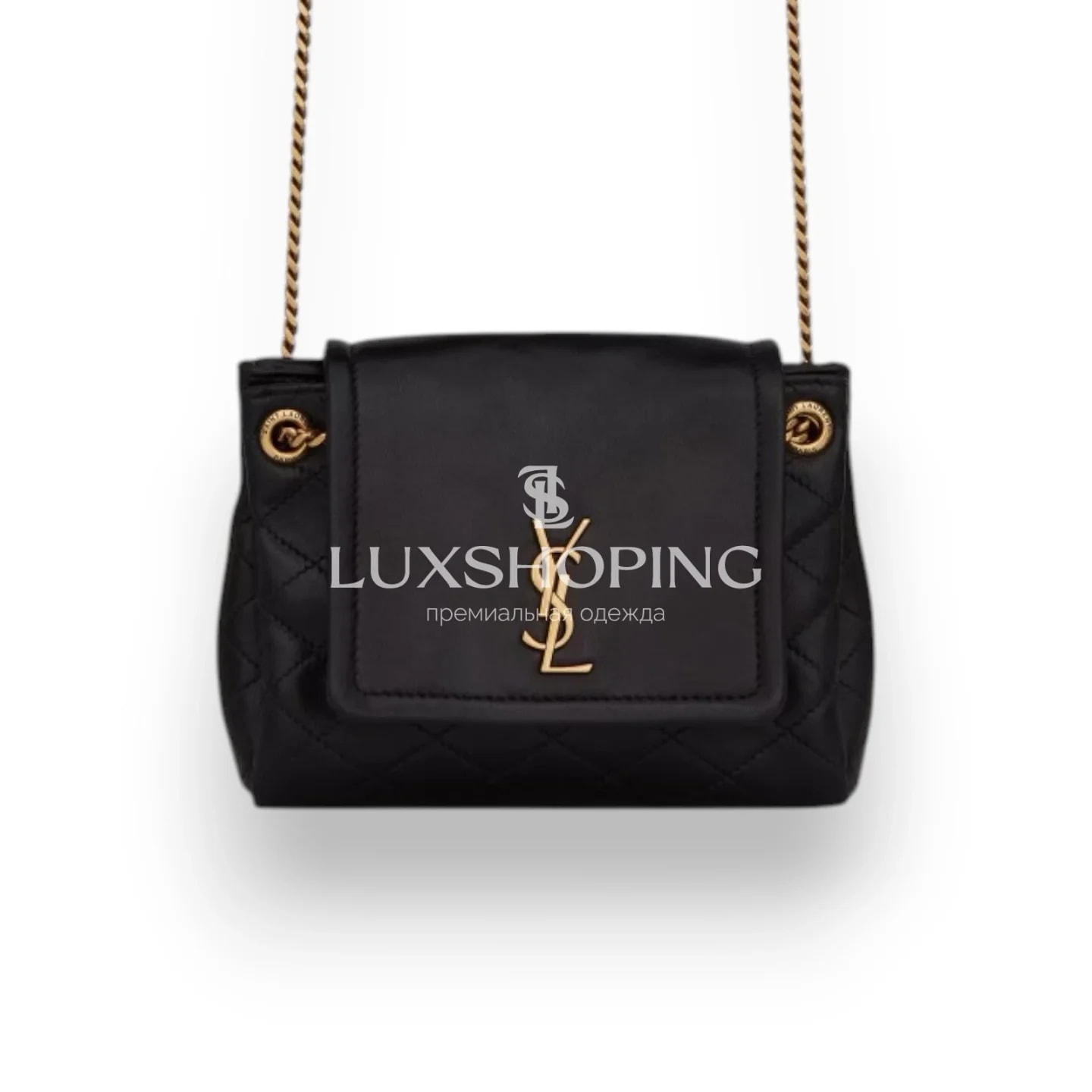 Saint Laurent Сумка Mini Nolita в цвете Черном