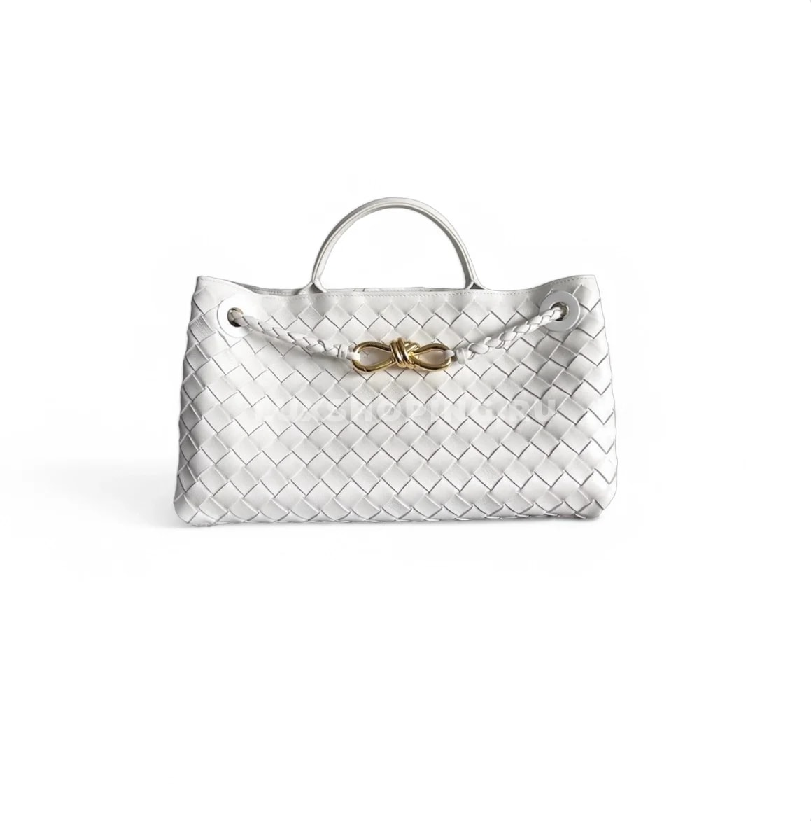 Сумка BOTTEGA VENETA ANDIAMO East-West белый