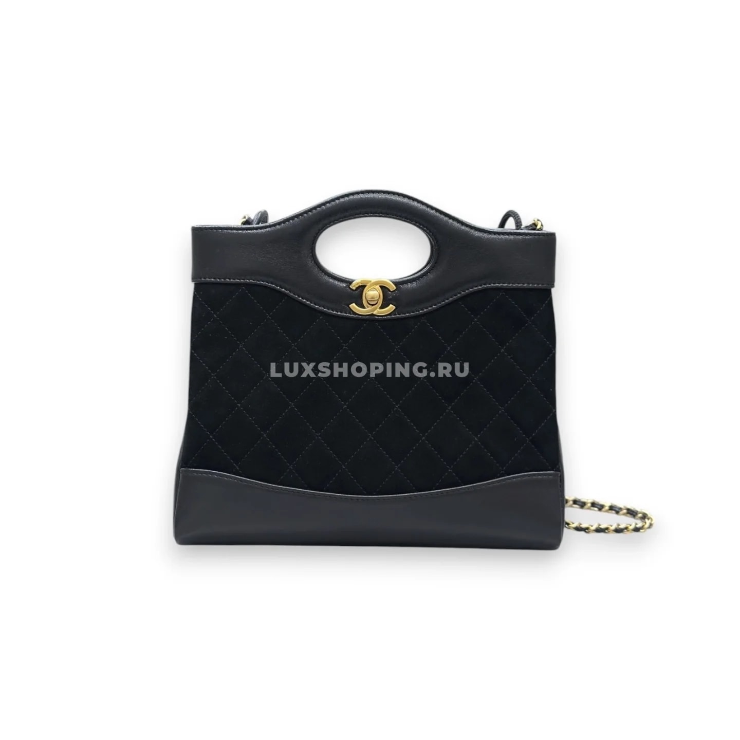 Сумка Chanel 25P Bag  2025 черная 22×23×5,5 см
