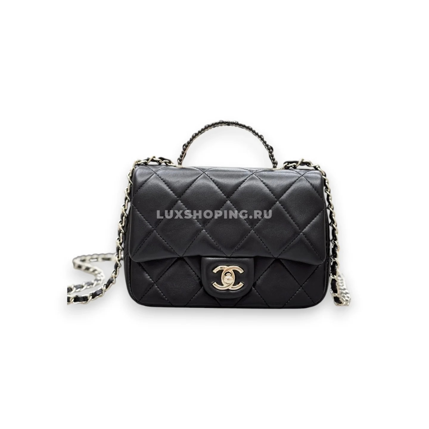 Сумка Chanel Handle Square Flap 14×18×7 см