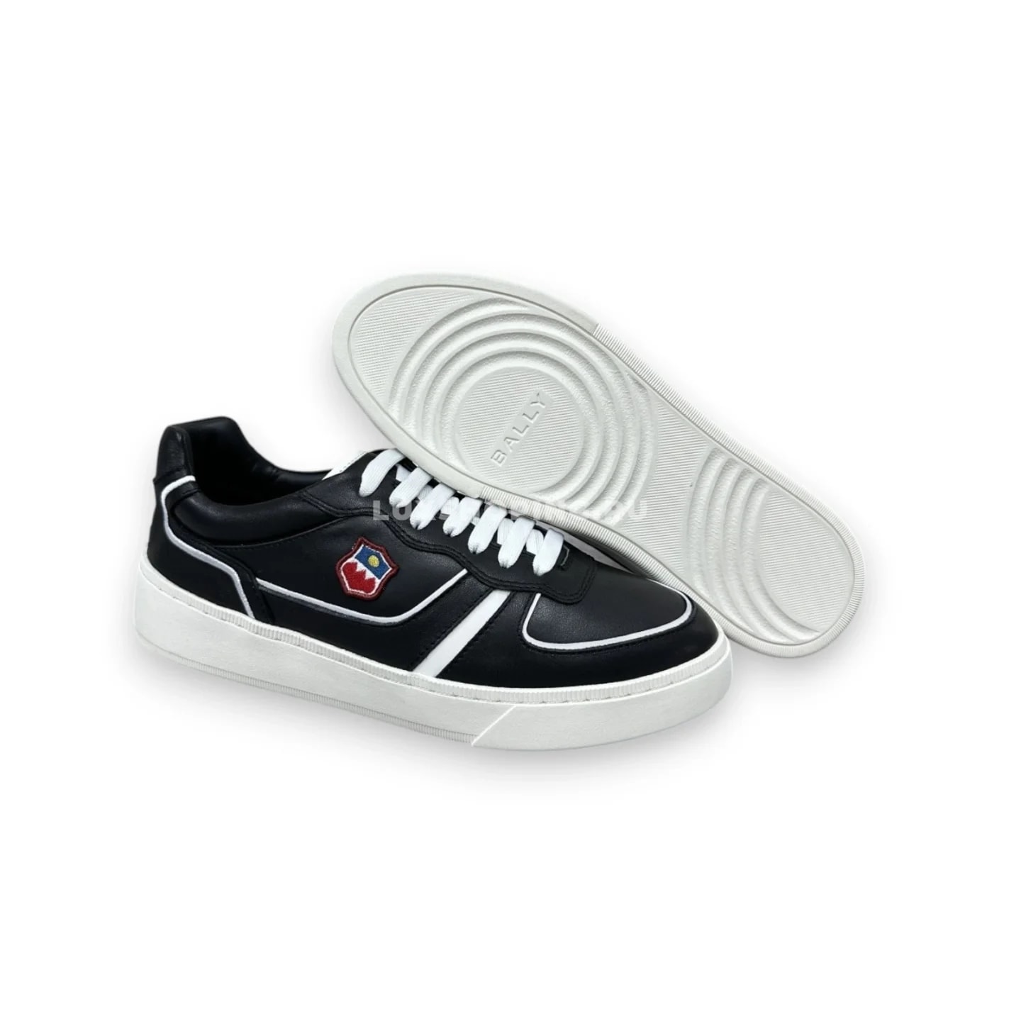 Кроссовки Bally Men's Leather Sneakers  черные