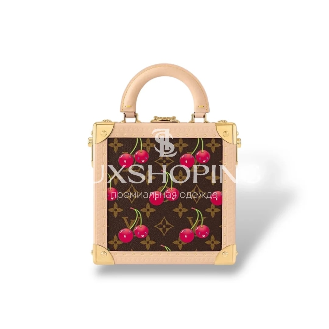 Сумка Louis Vuitton Mini Square Trunk Cherry Edition 17 x 8 x 17 см